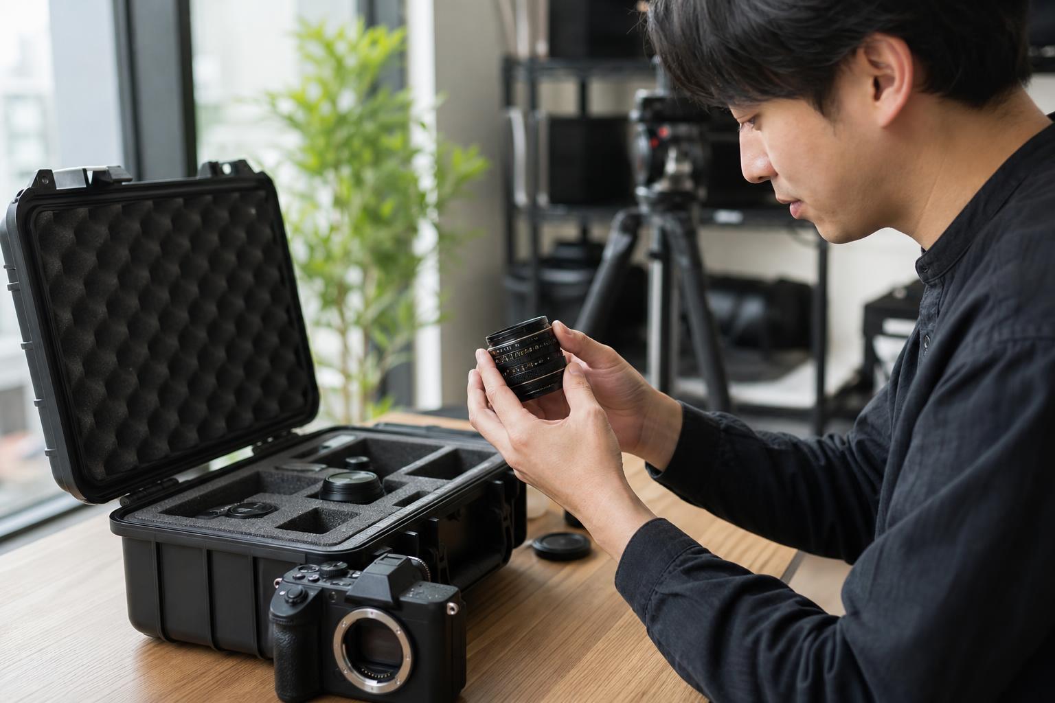 パンダスタジオレンタルでNOKTON 35mm F1.5を借りる手順