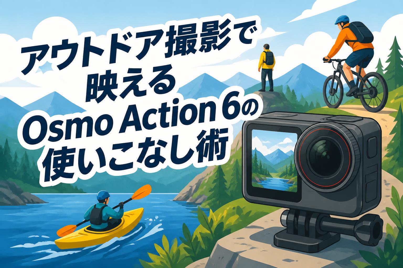 アウトドア撮影で映えるOsmo Action 6の使いこなし術