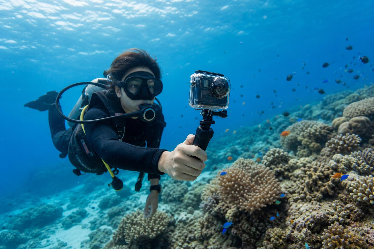 ダイビングや水中で60m防水ケースを使用する4つのメリット