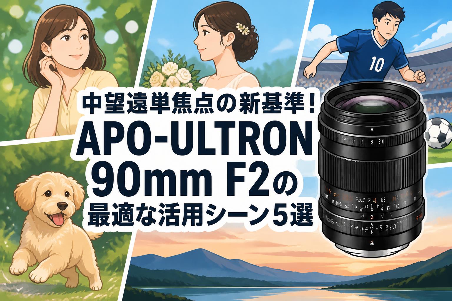 中望遠単焦点の新基準！APO-ULTRON 90mm F2の最適な活用シーン5選