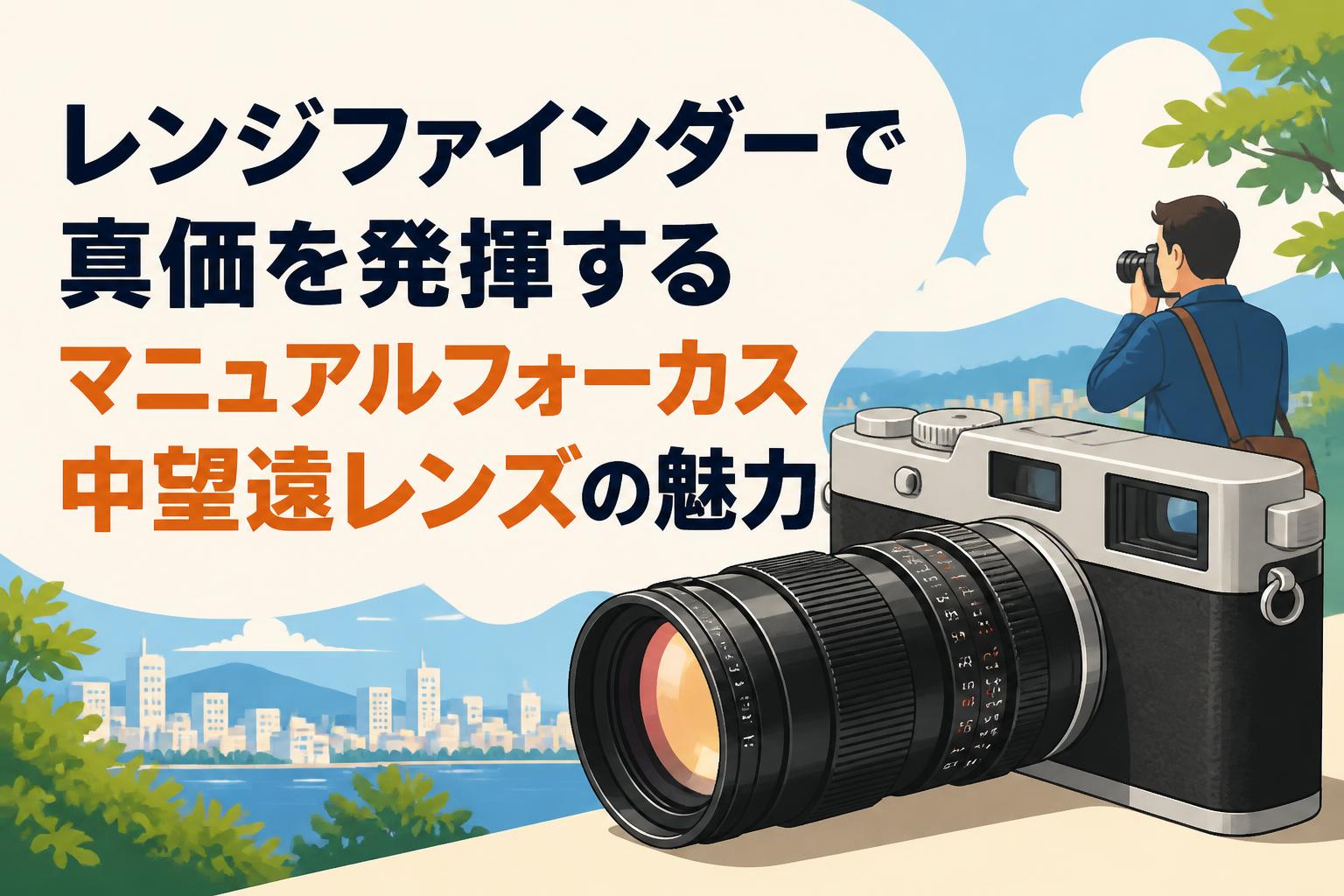 レンジファインダーで真価を発揮するマニュアルフォーカス中望遠レンズの魅力