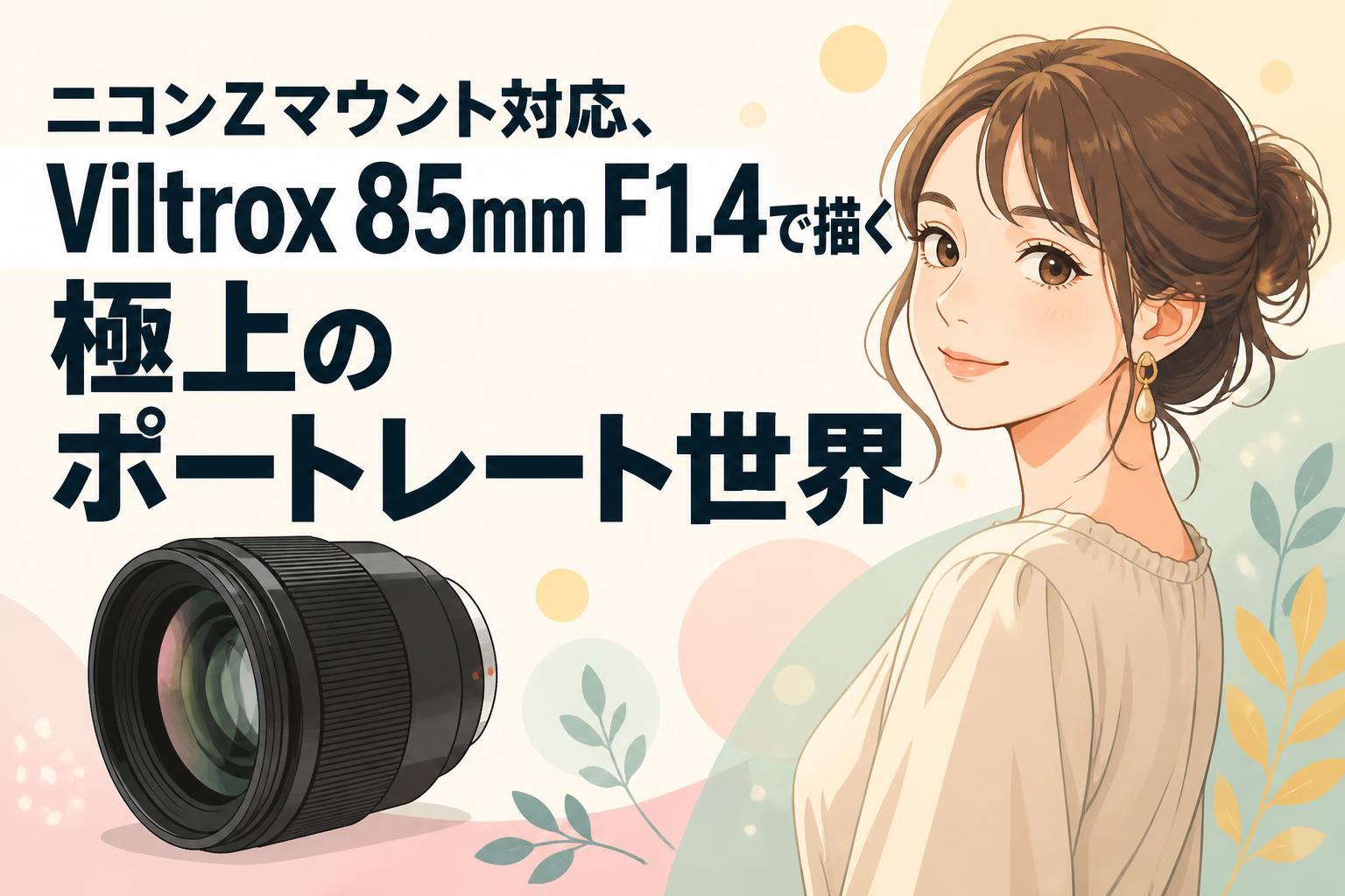 ニコンZマウント対応、Viltrox 85mm F1.4で描く極上のポートレート世界