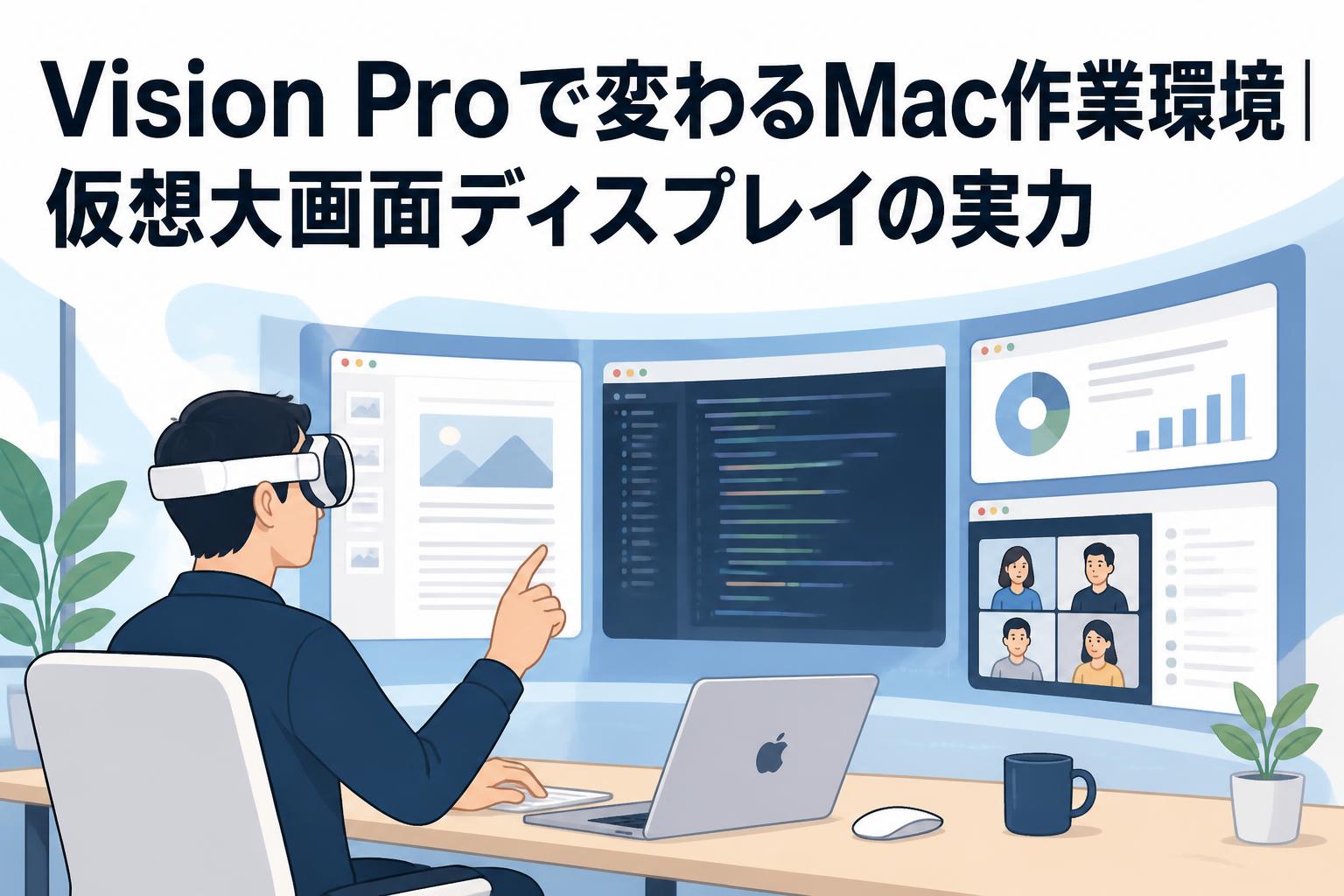Vision Proで変わるMac作業環境｜仮想大画面ディスプレイの実力