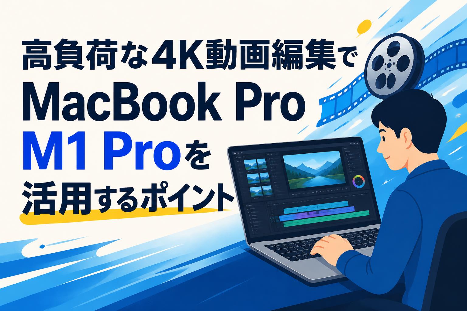 高負荷な4K動画編集でMacBook Pro M1 Proを活用するポイント