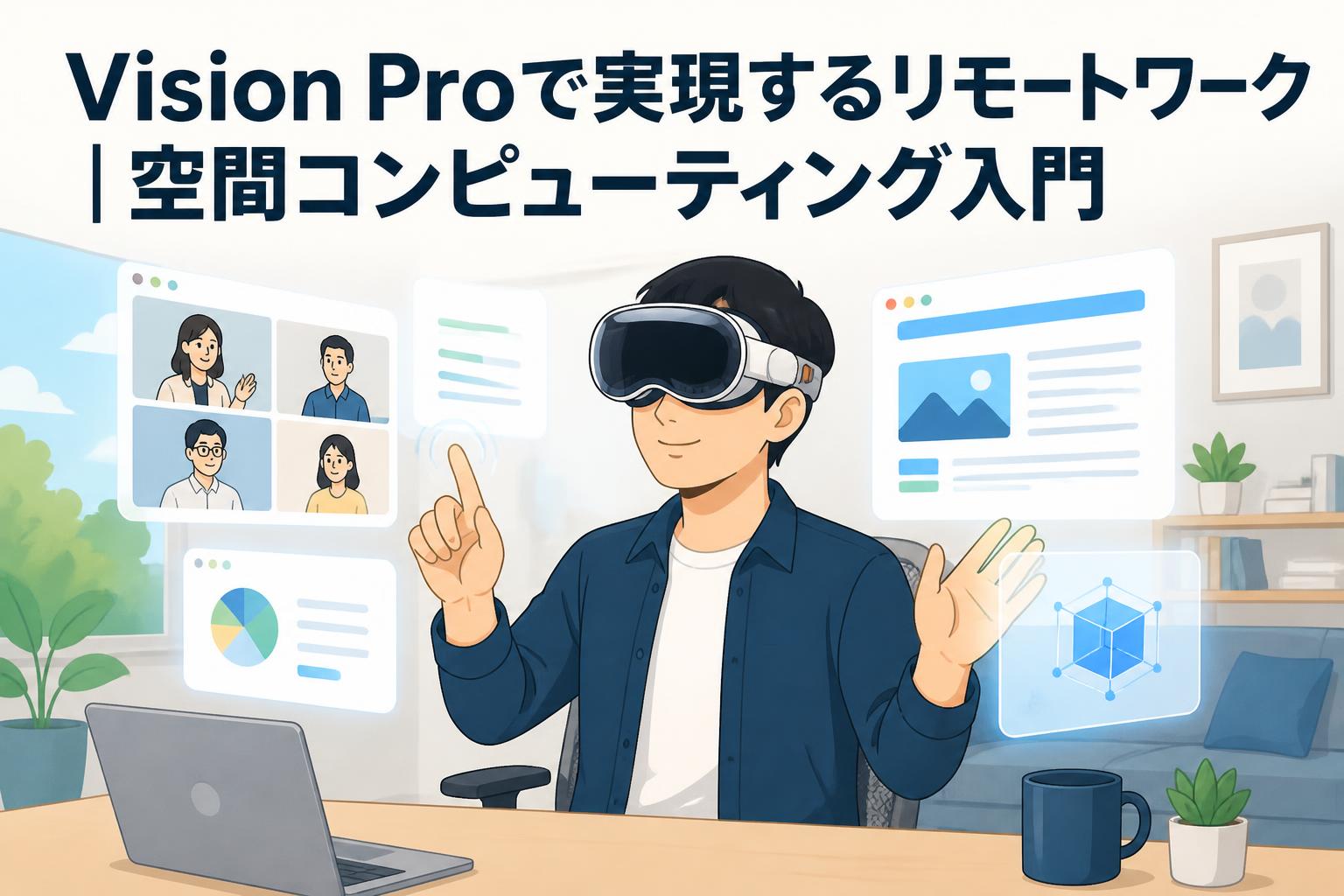 Vision Proで実現するリモートワーク｜空間コンピューティング入門