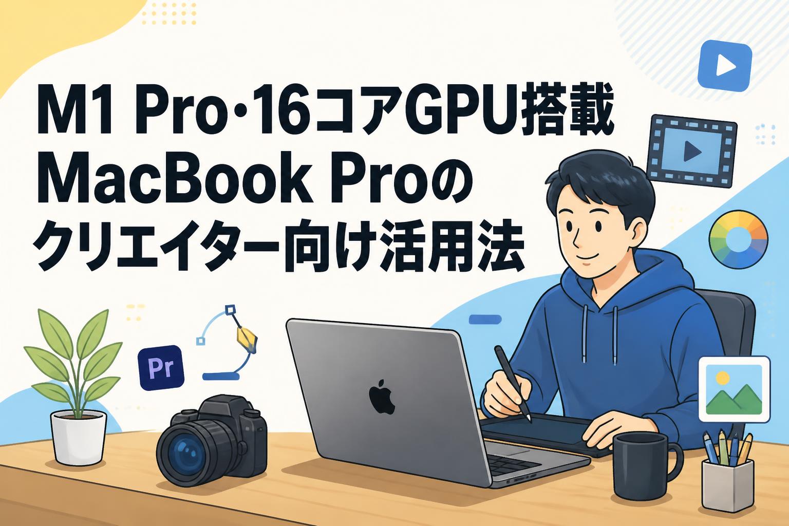 M1 Pro・16コアGPU搭載MacBook Proのクリエイター向け活用法