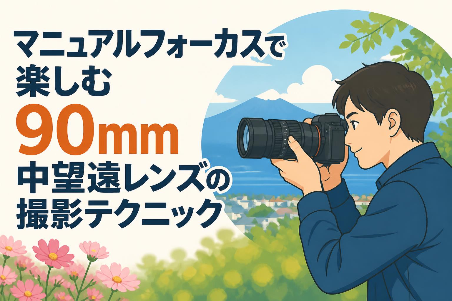 マニュアルフォーカスで楽しむ90mm中望遠レンズの撮影テクニック