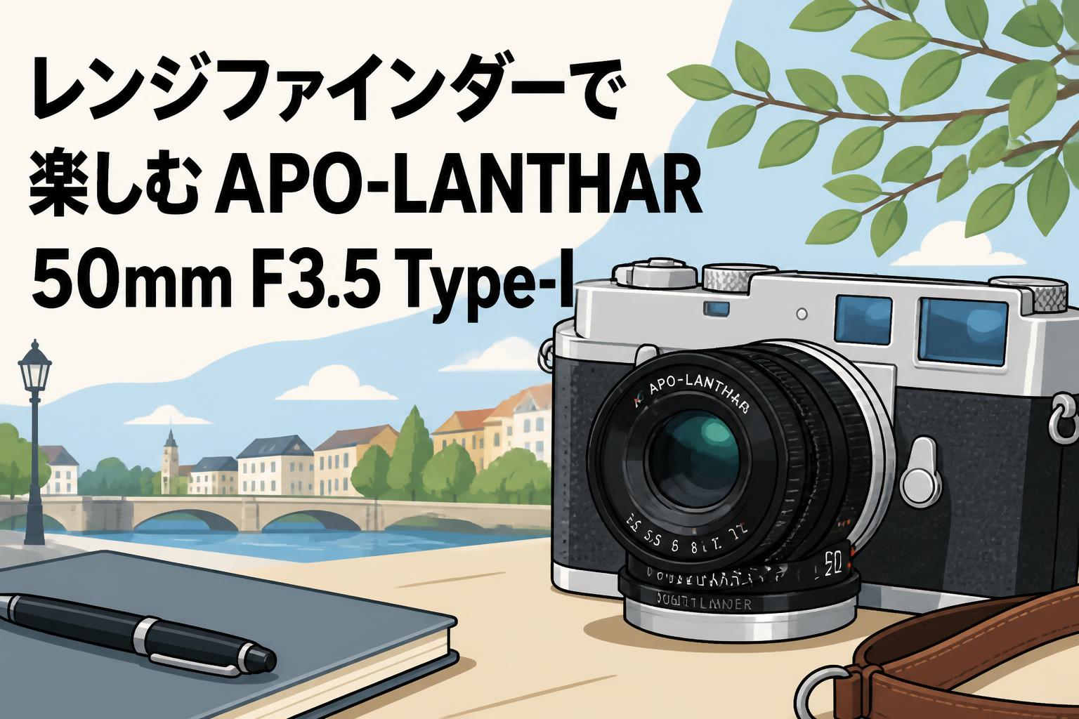 レンジファインダーで楽しむAPO-LANTHAR 50mm F3.5 Type-I