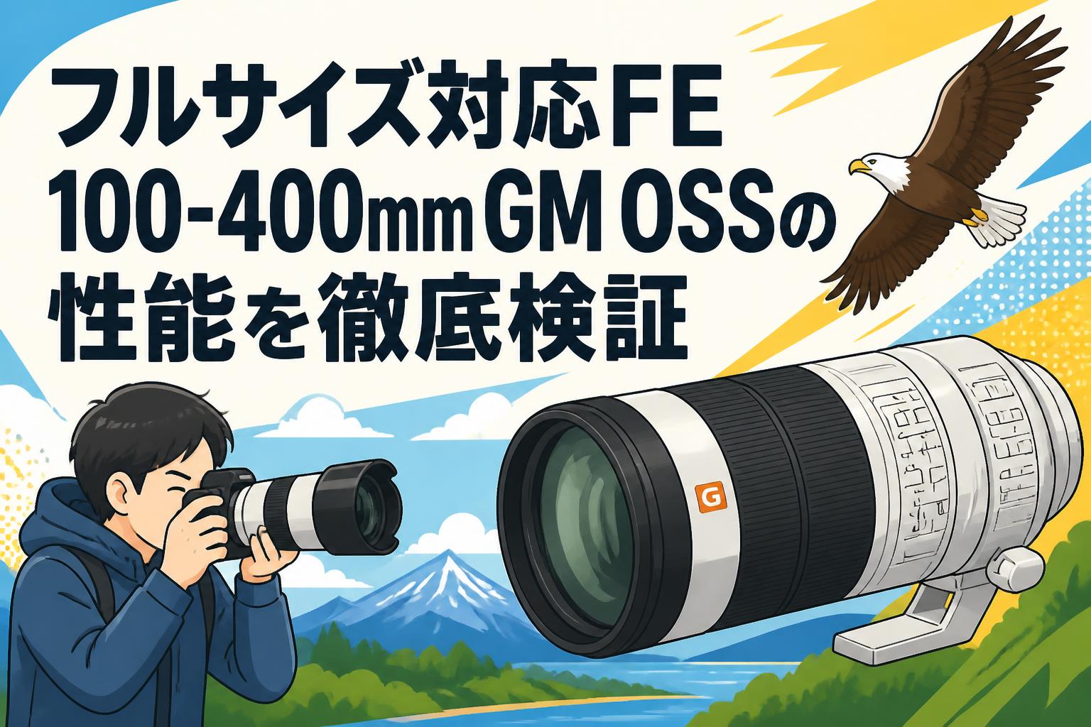フルサイズ対応FE 100-400mm GM OSSの性能を徹底検証