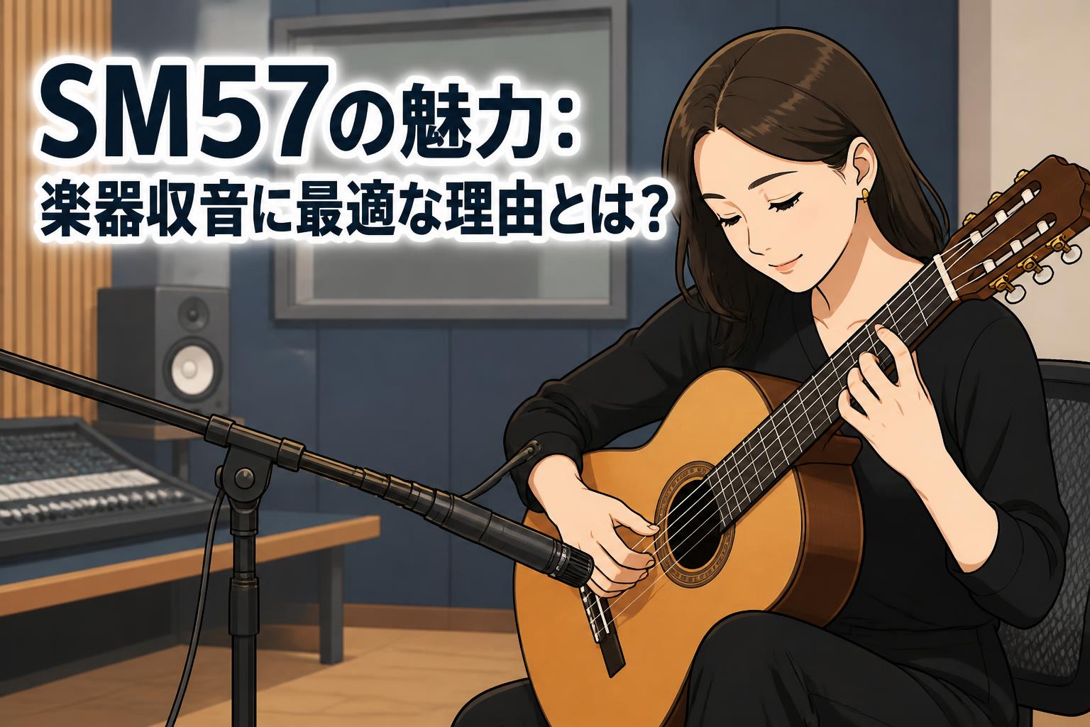 SM57の魅力：楽器収音に最適な理由とは？