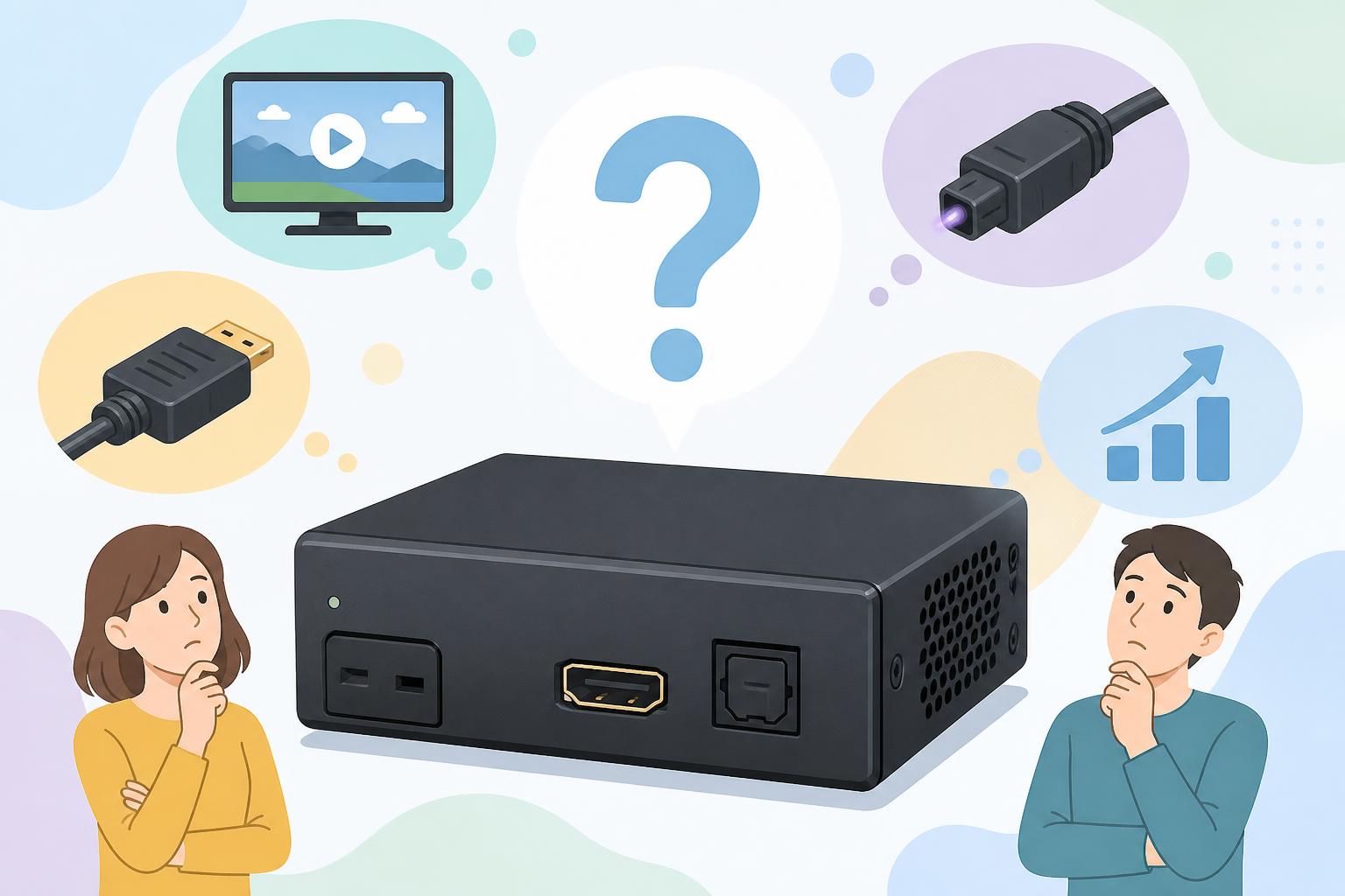 Teranex Mini HDMI to Optical 12Gに関するよくある質問（FAQ）