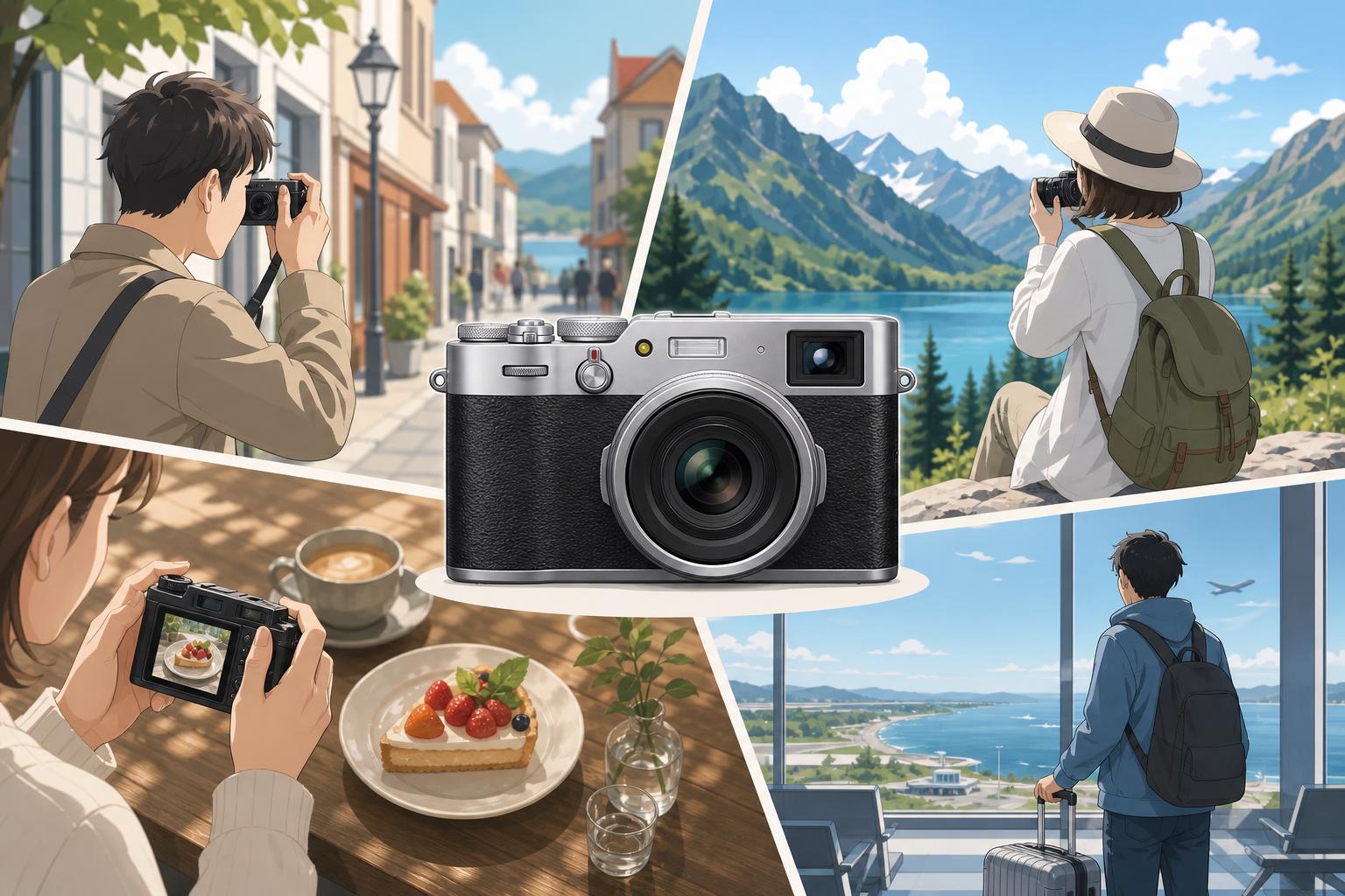 日常から旅先まで！X100VIの魅力を引き出す4つの活用法・利用シーン