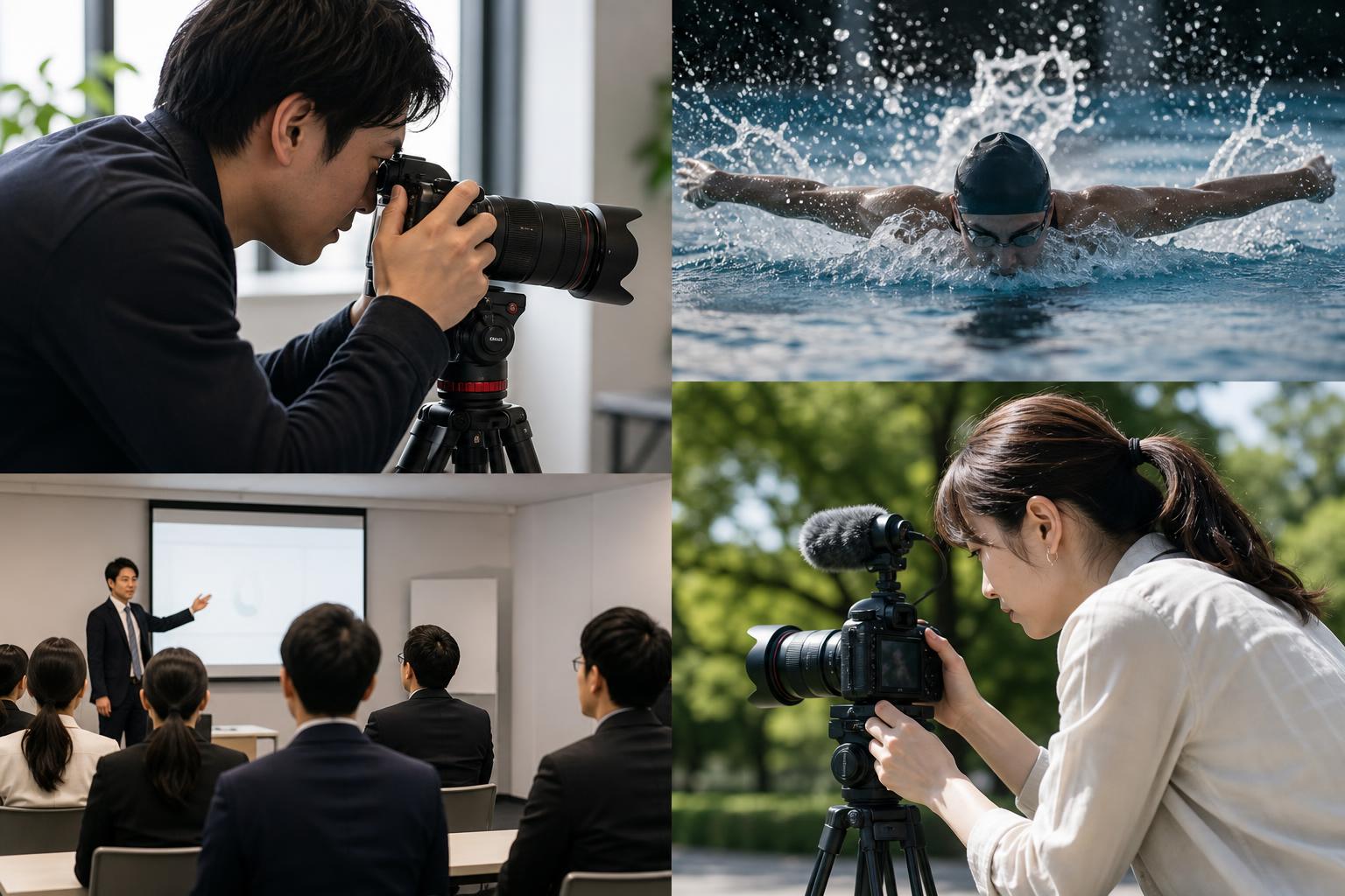 ビジネス動画制作で役立つDSC-RX10M4の具体的な4つの活用シーン