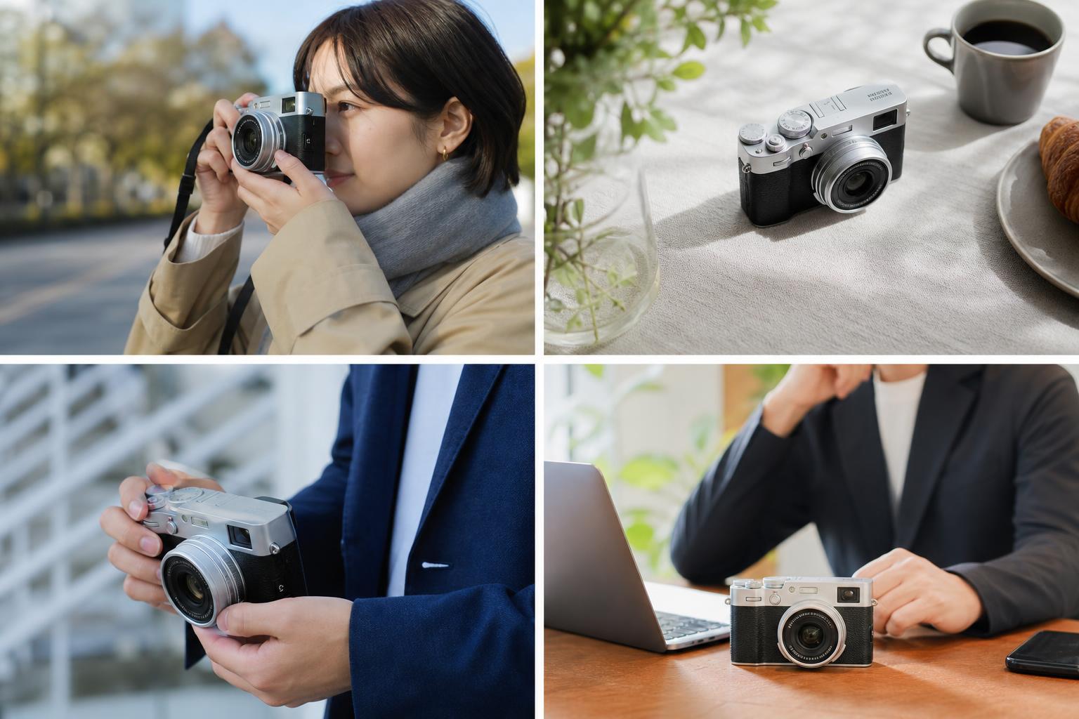 日常からビジネスまで活躍するX100VIの4つの具体的な利用シーン