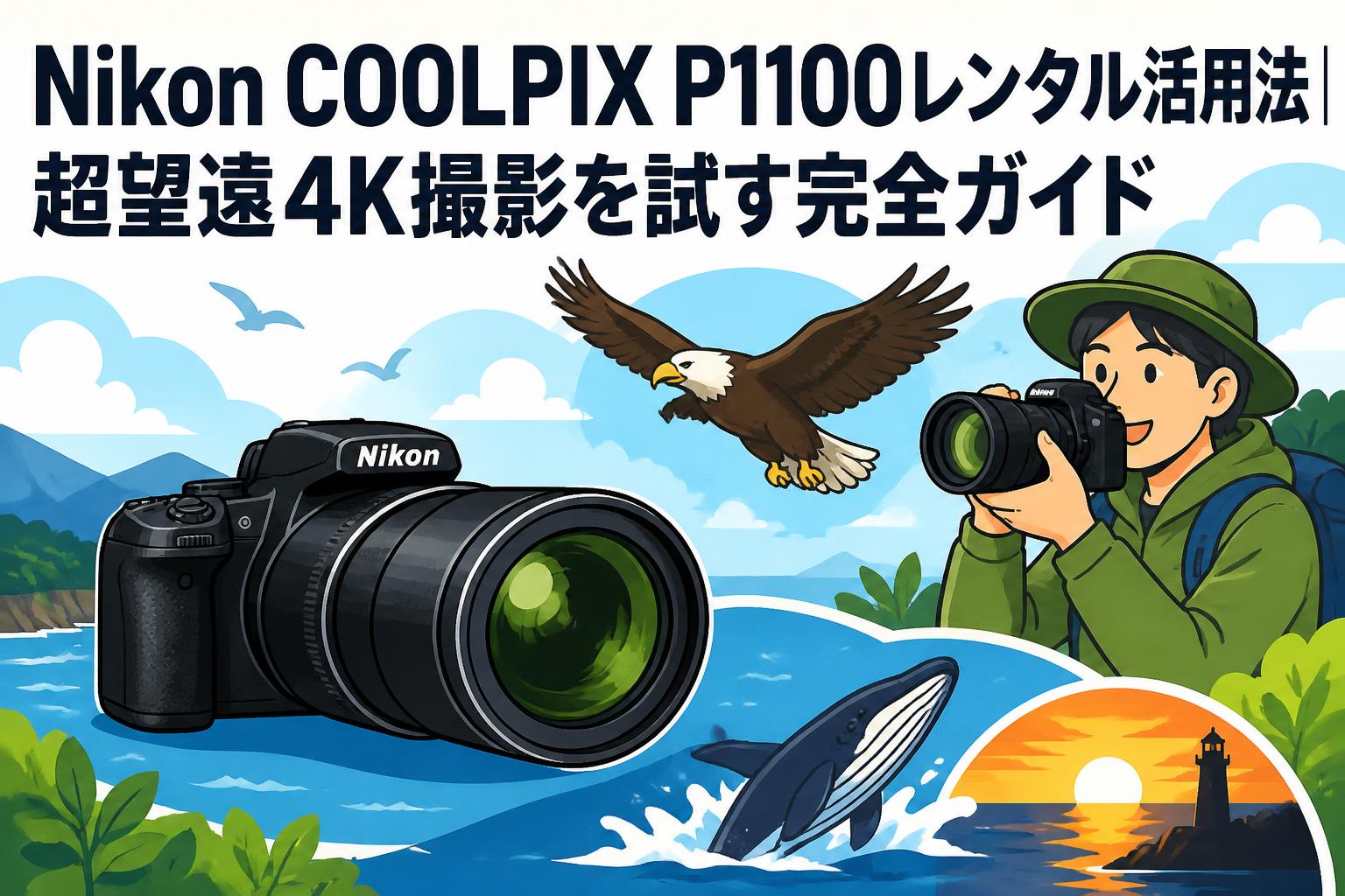 Nikon COOLPIX P1100レンタル活用法｜超望遠4K撮影を試す完全ガイド