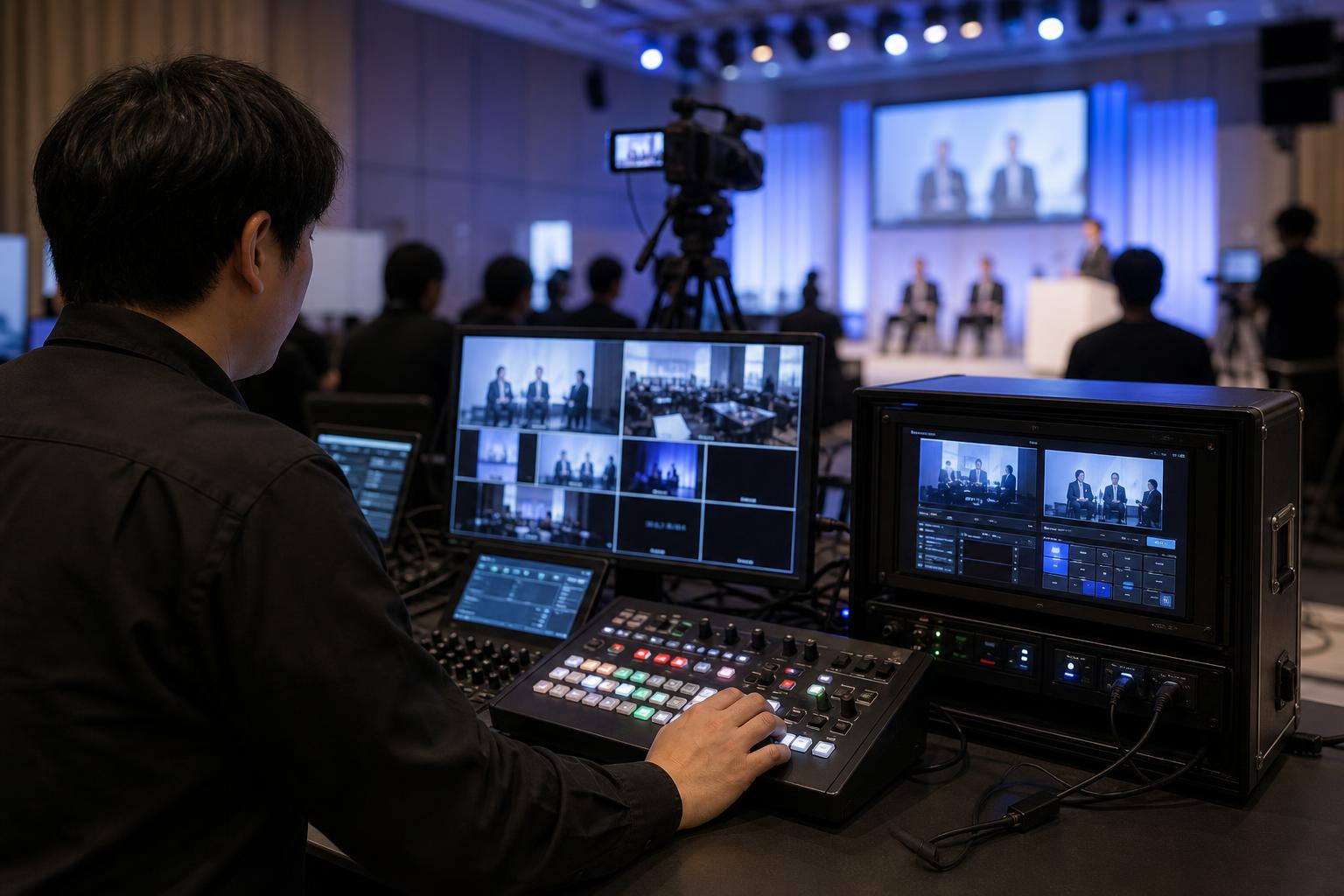 ライブ配信・オンライン会議におけるRay 120cの利用シーン