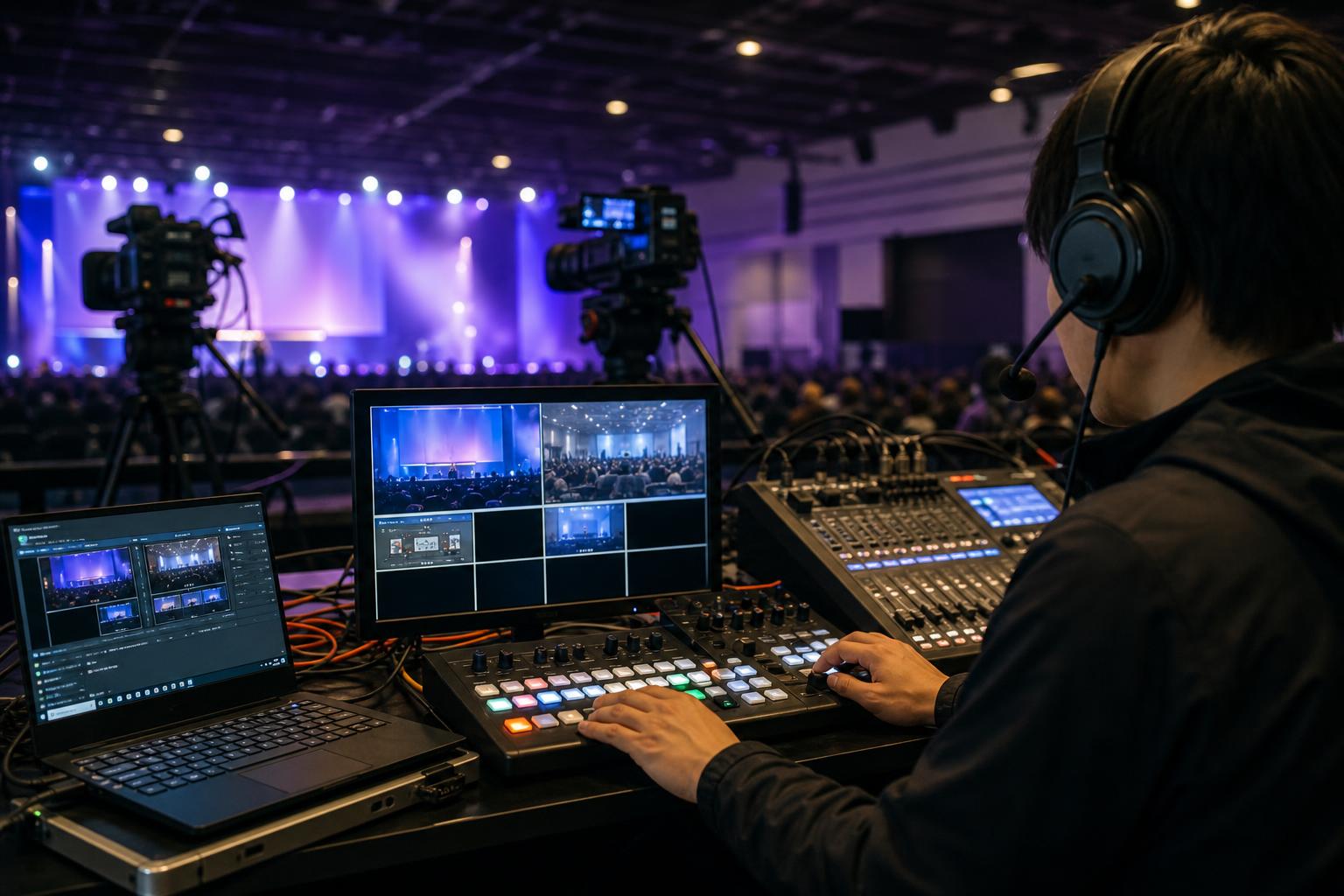 OBS設定済みPCで実現する安定したライブ配信の4つの活用例