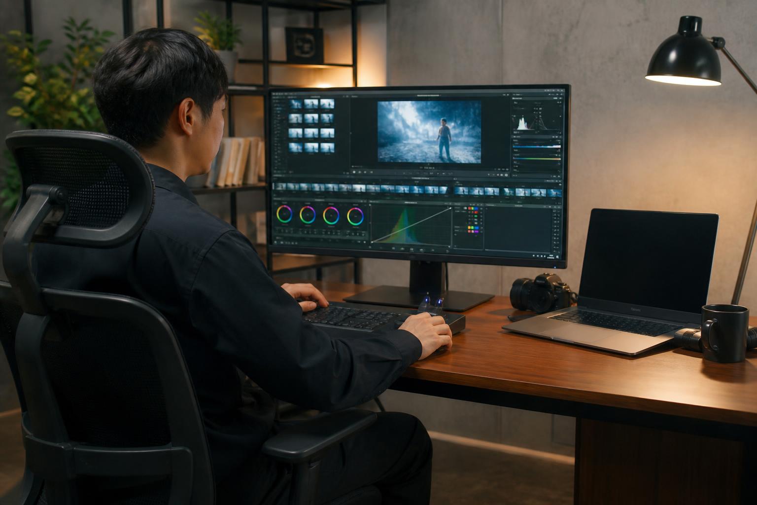 無料版DaVinci Resolveで行う動画編集・制作の効率的な4つのステップ