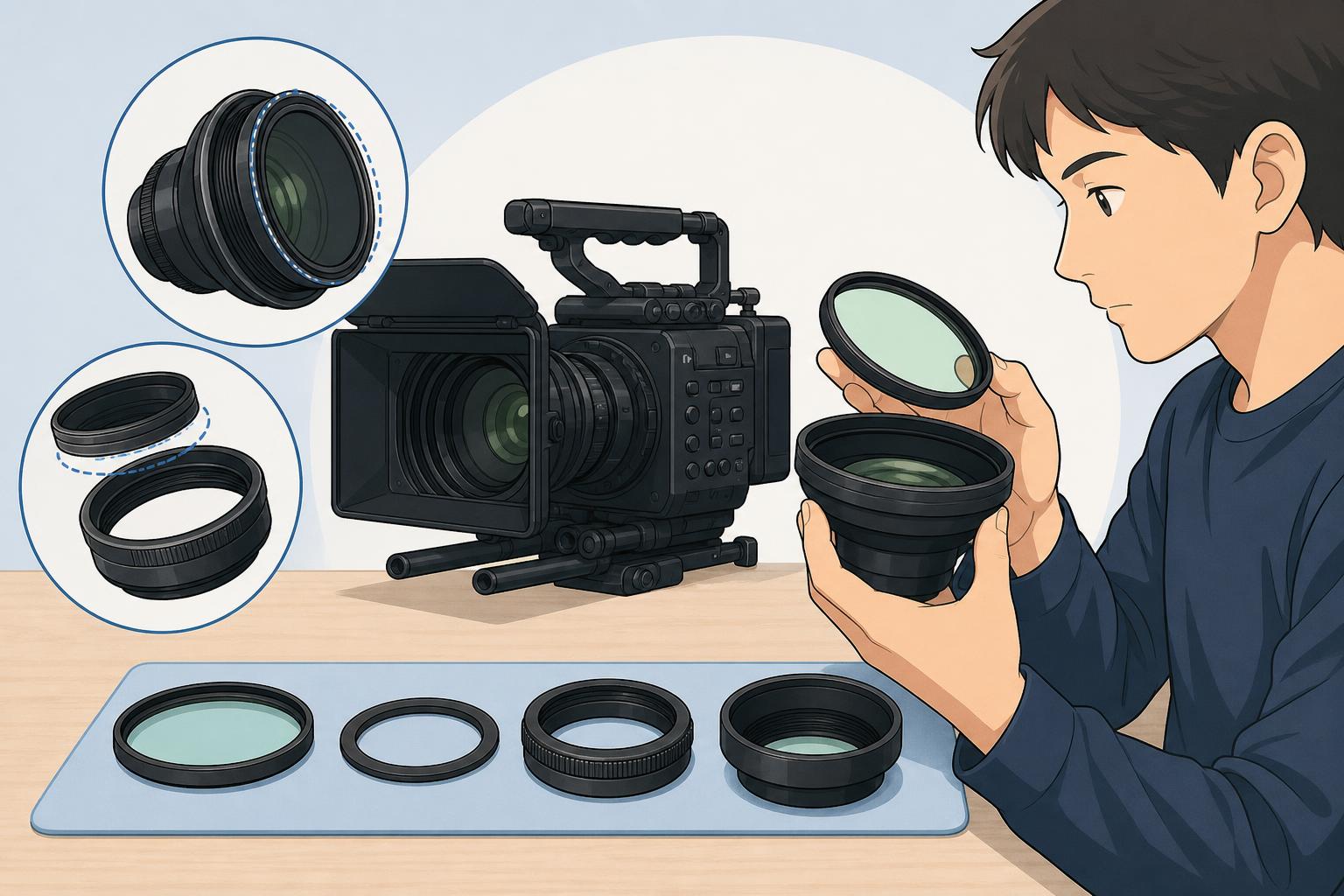 95mmフィルターと変換リング｜WCZ-280の装着前に確認したいポイント