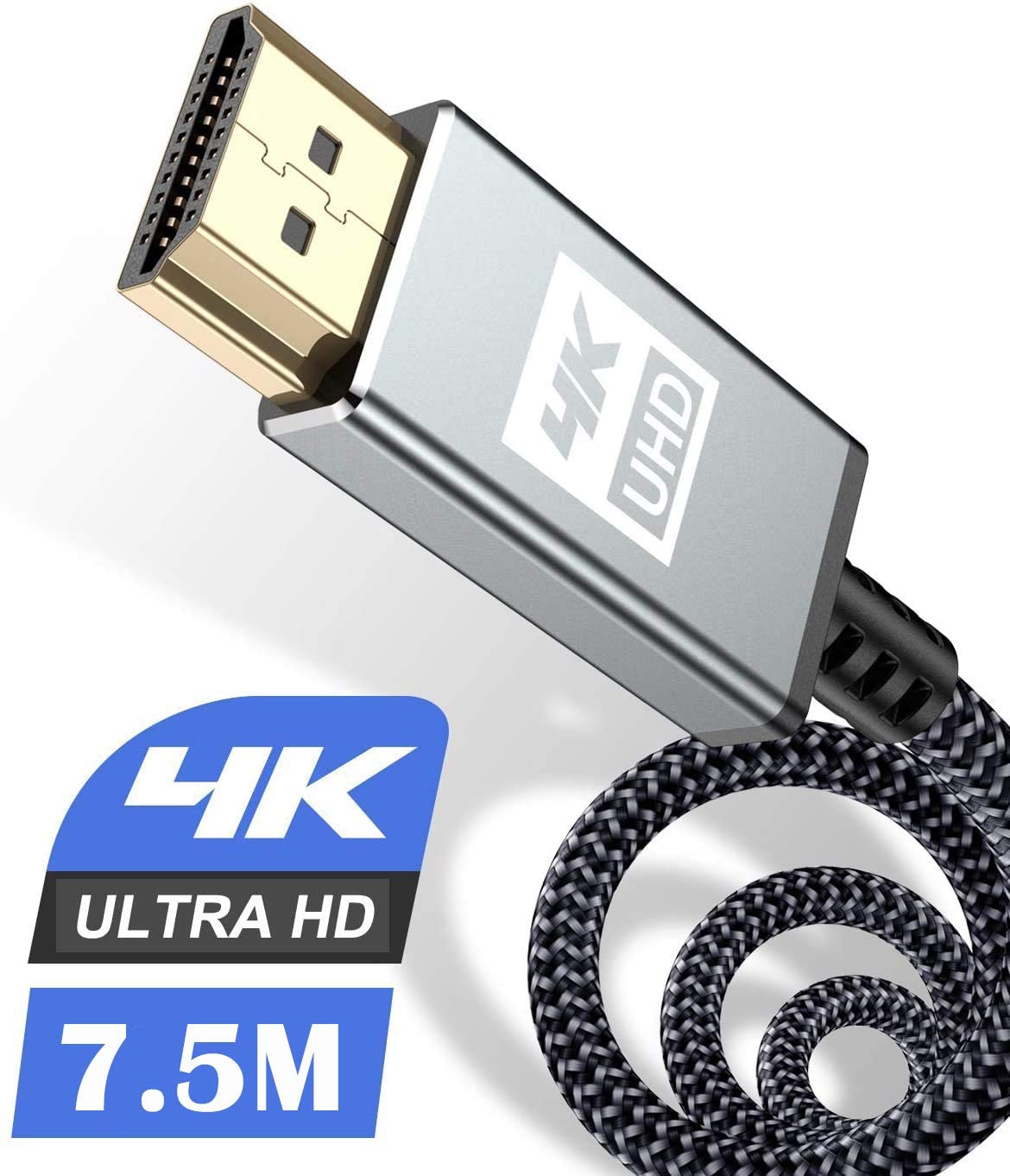 大放出セール】 HDMI2.0 延長ケーブル 4K 60Hz対応 3D映像 ハイスピード 金メッキ PS5 PS4 Switch 0.5m