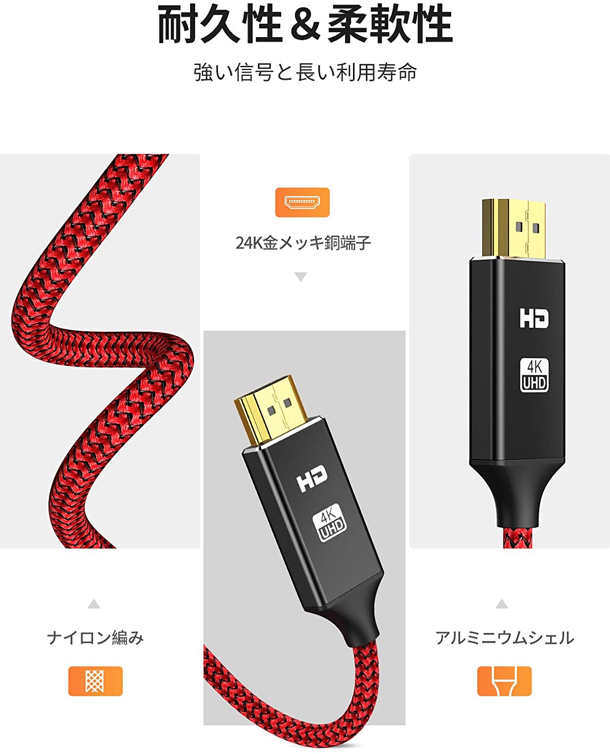 4k HDMI ケーブル 5m | パンダスタジオ・レンタル公式サイト