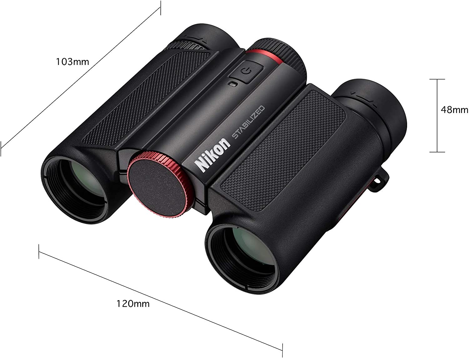 Nikon 防振双眼鏡 10x25 STABILIZED RED | パンダスタジオ・レンタル公式サイト