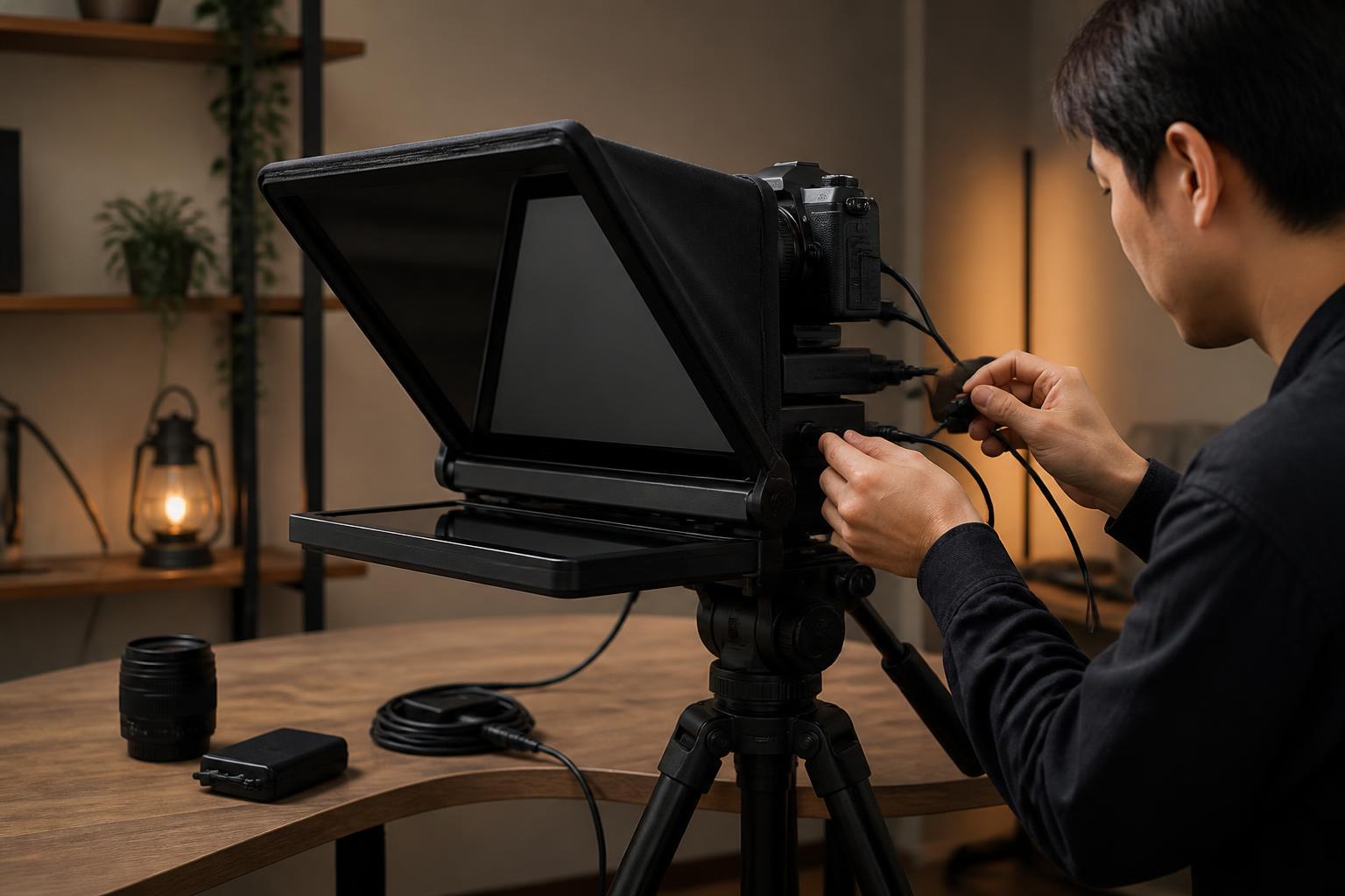 Elgato Prompter XLの初期セットアップと接続手順