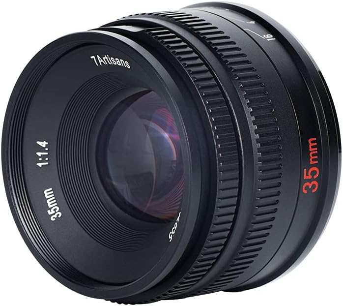 7artisans 35mm F1.4 Mark IIAPS-C マニュアルフォーカス ソニーE