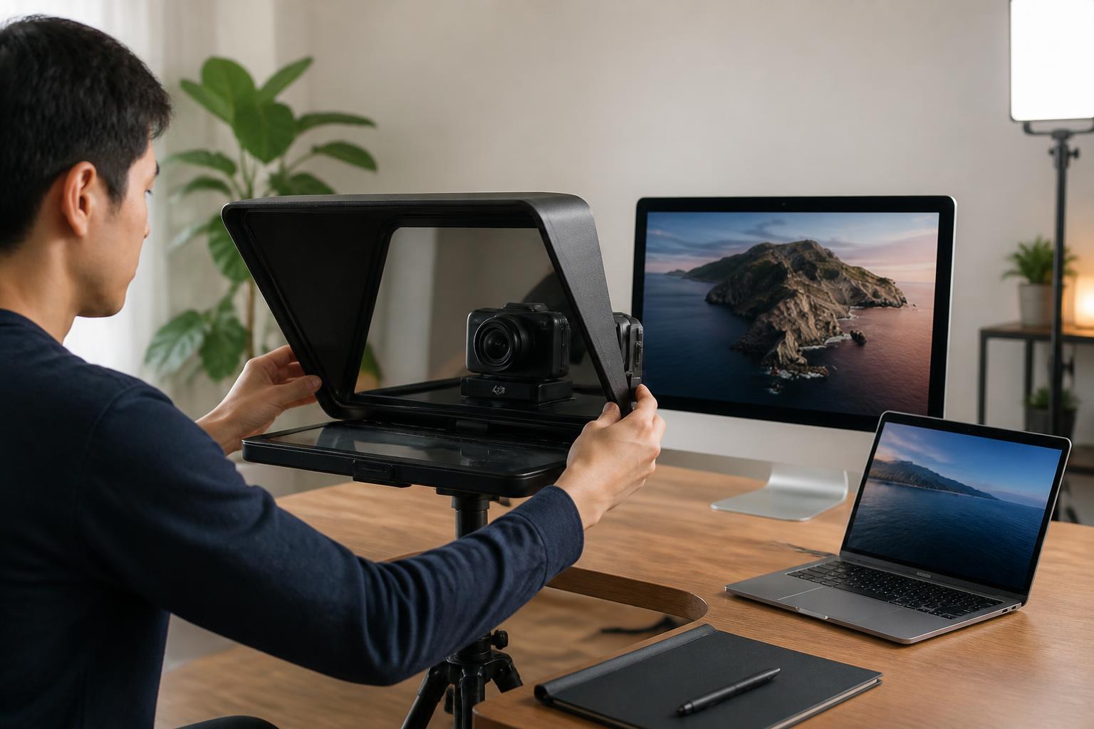 Elgato Prompter XLをPC・Macへ導入する初期設定手順