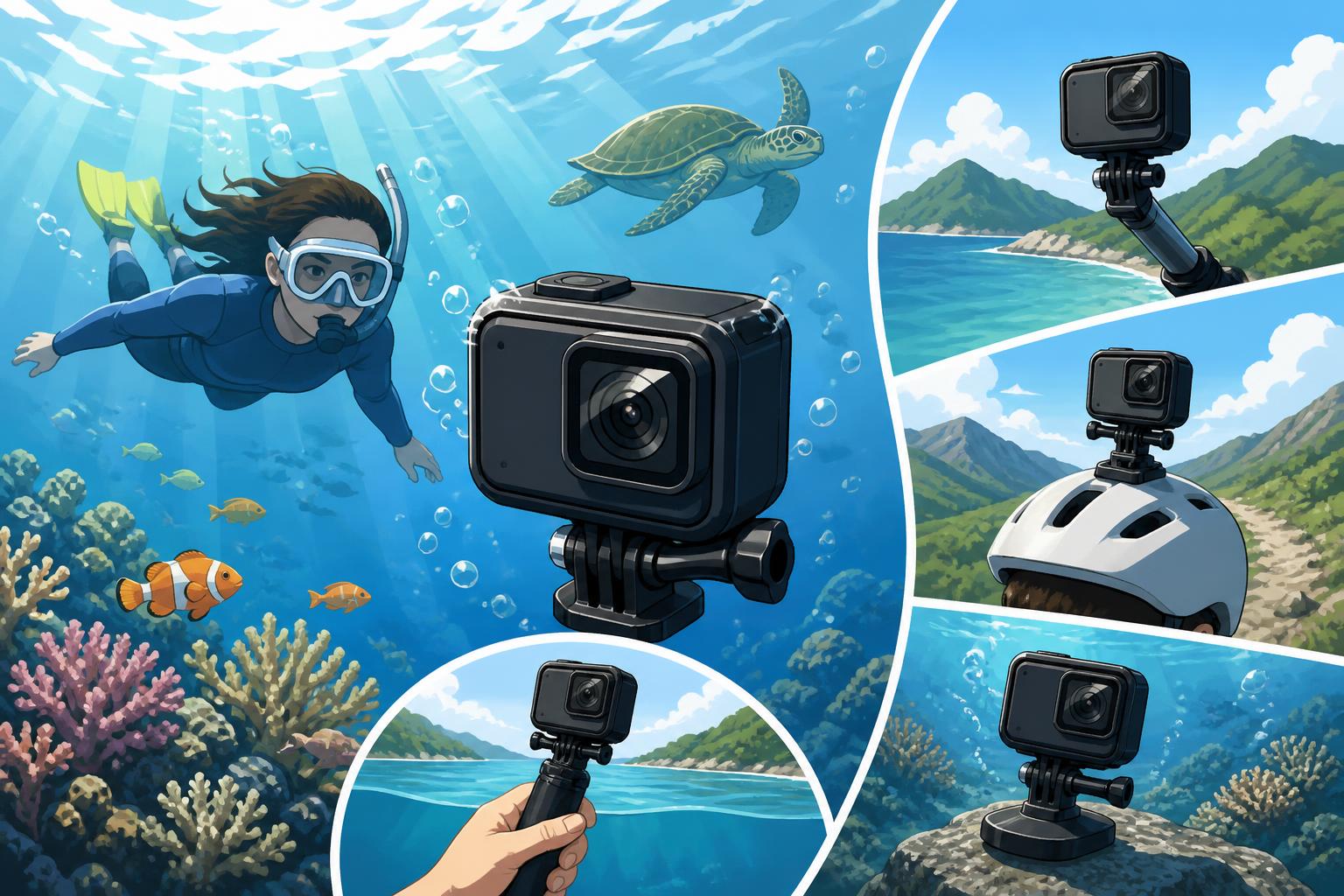 水中撮影におけるGoPro MISSION 1の強みと活用テクニック4選