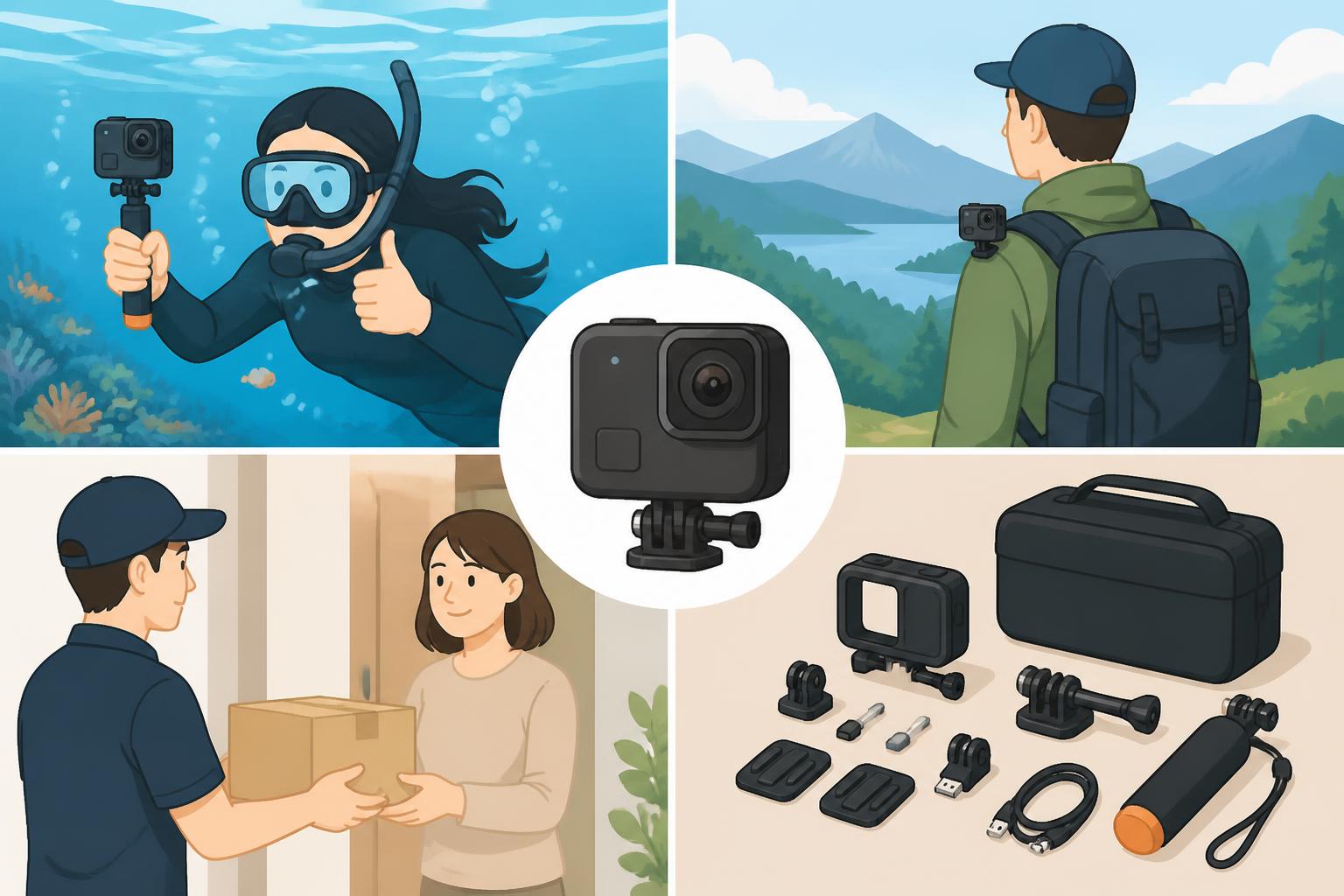 パンダスタジオレンタルでGoPro MISSION 1を利用する4つのメリット