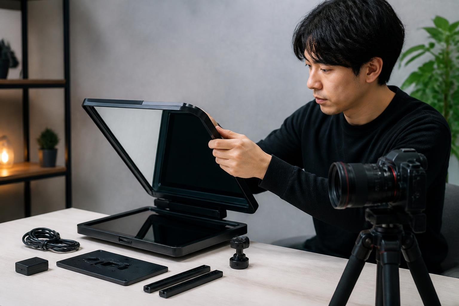 Elgato Prompter XLの初期セットアップと環境構築手順