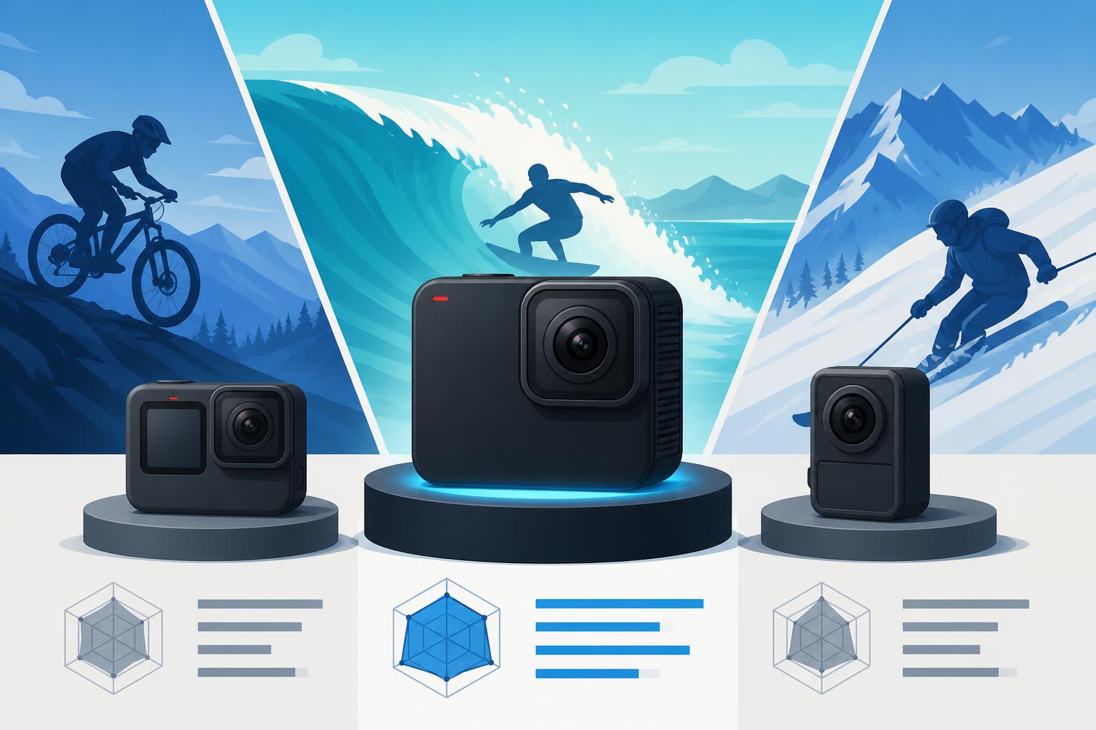 従来のGoProシリーズや他社カメラとの比較検証