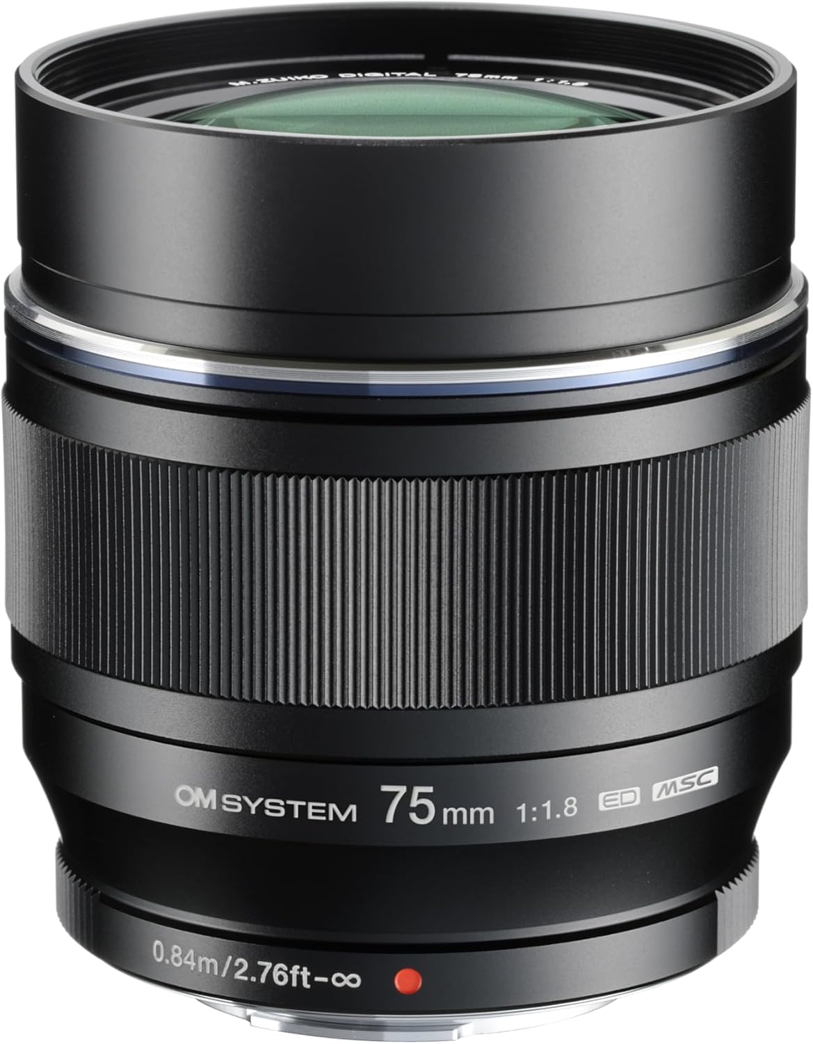 OLYMPUS マイクロフォーサーズ　75mm F1.8 OM SYSTEM M.ZUIKO DIGITAL ED 75mm F1.8 マイクロフォーサーズ レンズ