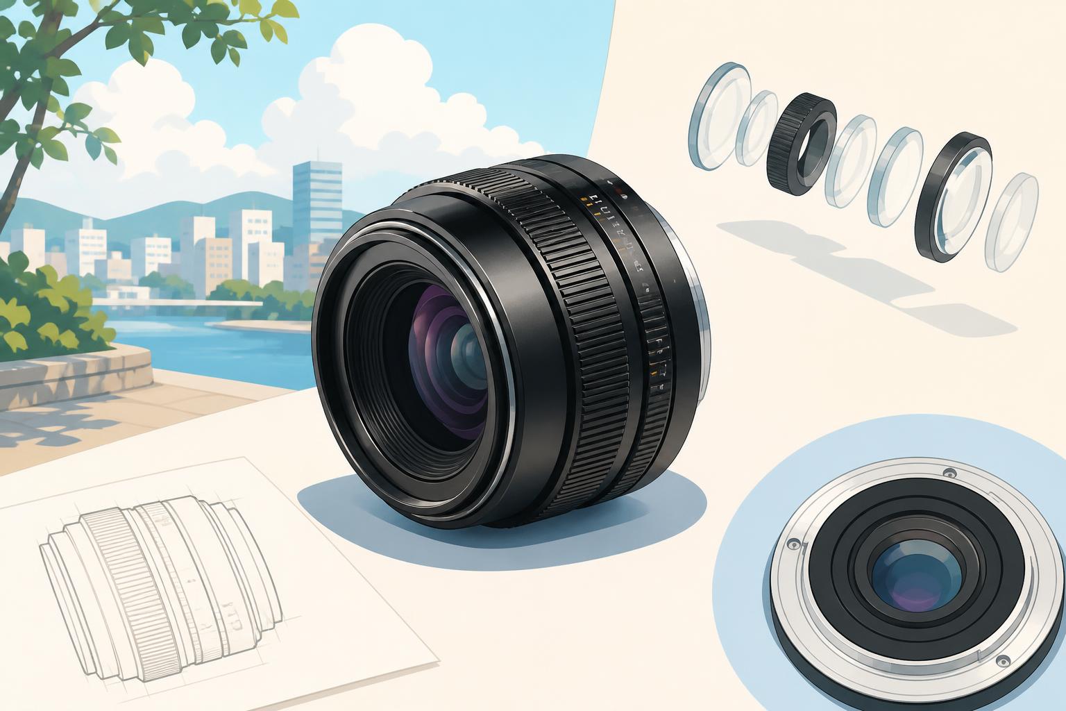 Brightin Star 28mm F2.8 MFの基本スペックとデザインの特徴