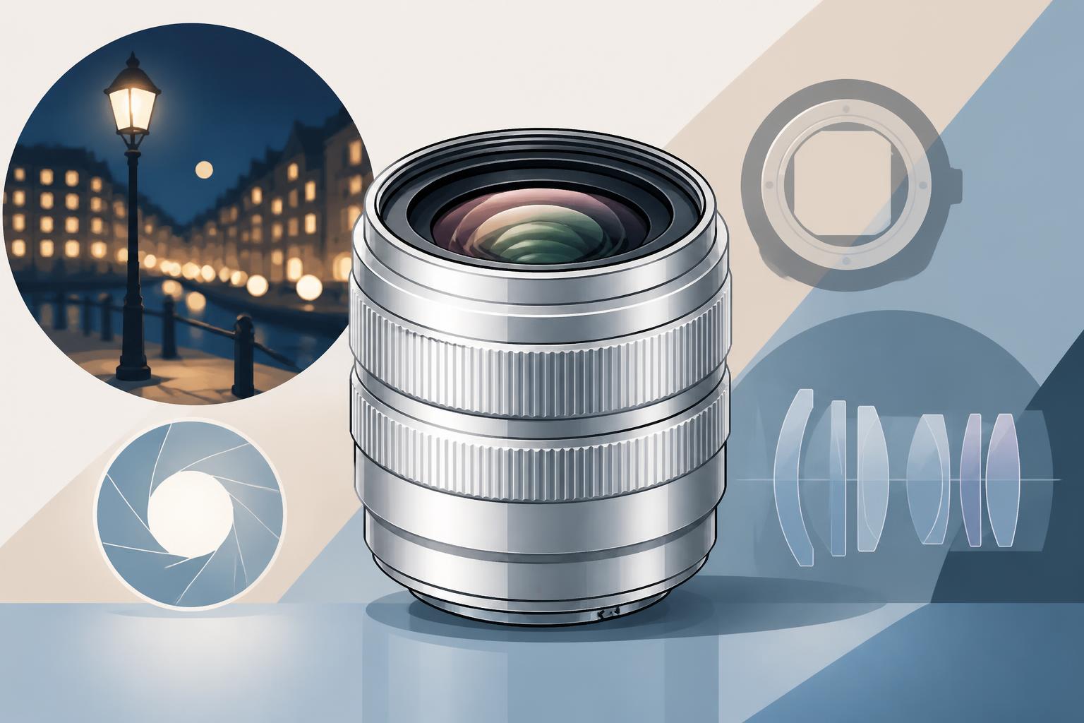 Brightin Star 35mm F1.4 Lマウント シルバーの基本スペックと特徴