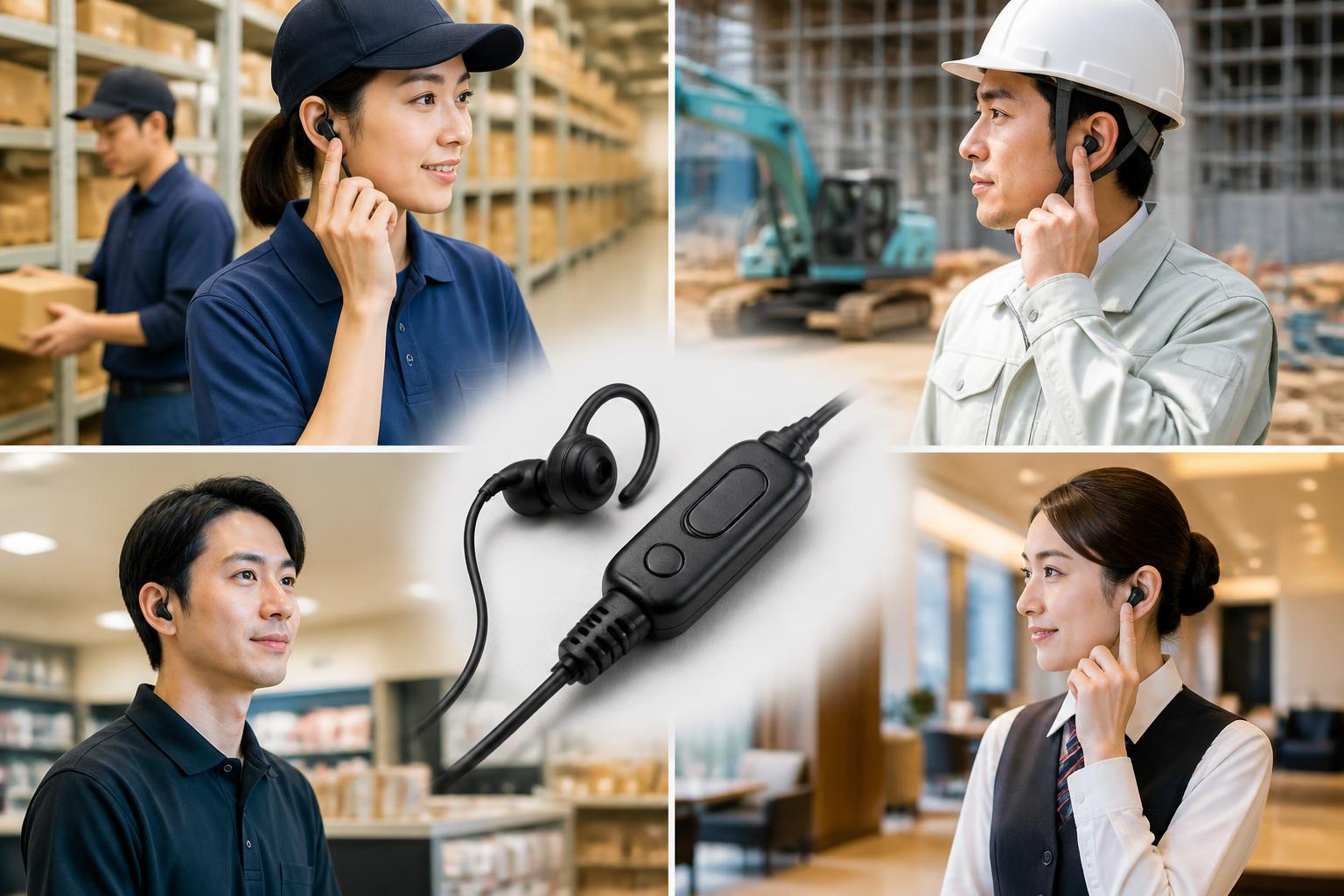 KENWOOD KHS-56BTを業務用インカムとして導入する4つのメリット