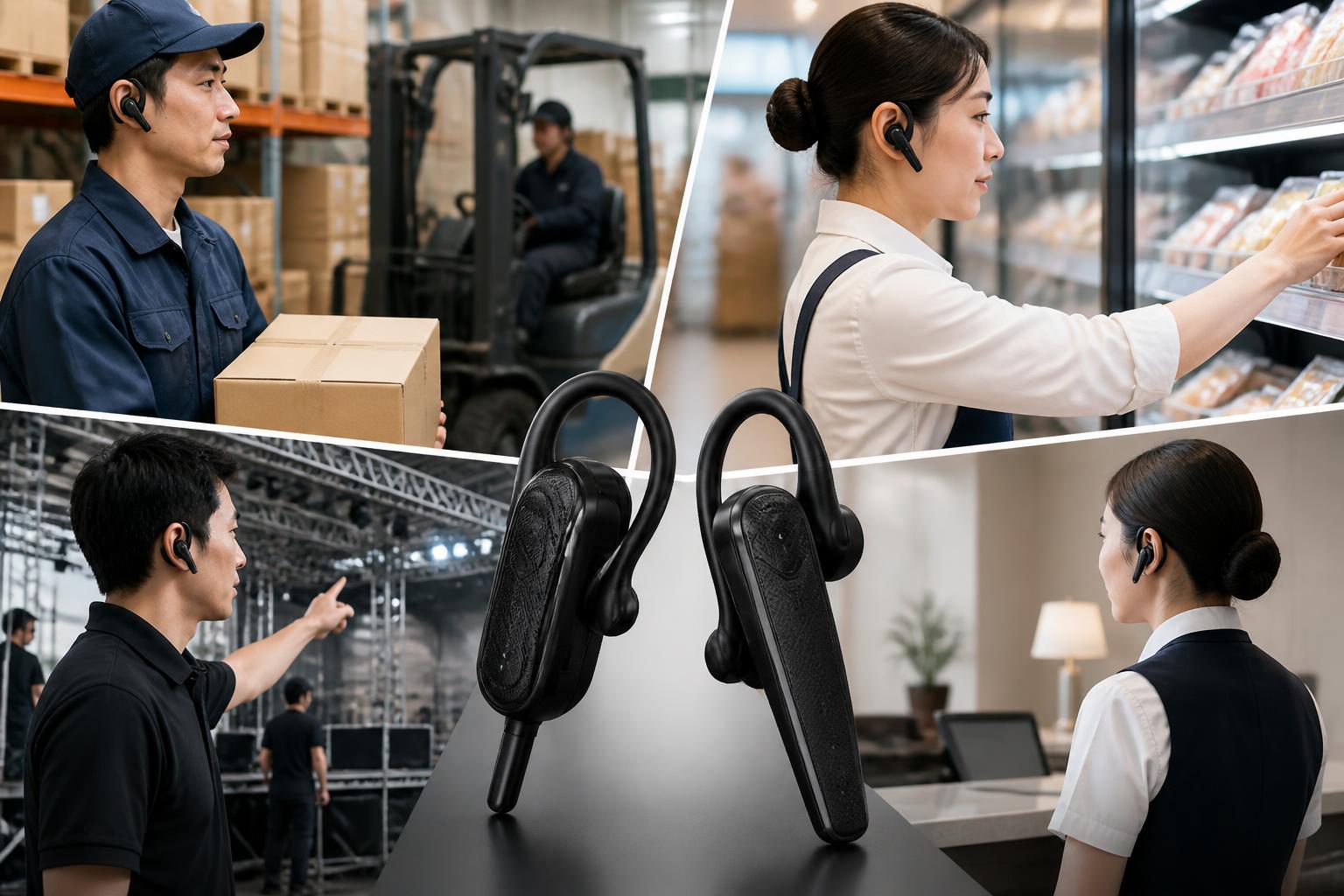 業務用ワイヤレスインカム「KHS-56BT」を導入する4つのメリット