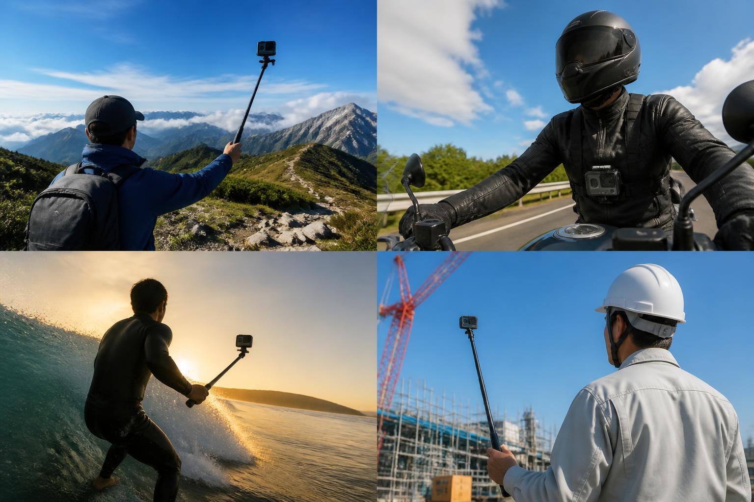 アウトドア・Vlog・業務撮影における実践的な活用シーン4選