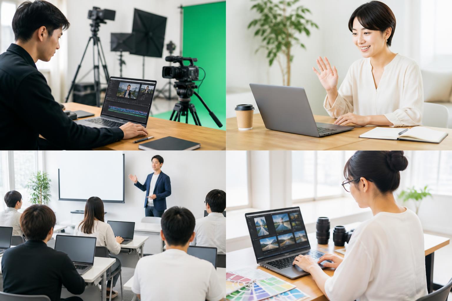 VETESAノートPCを活用する4つの主な利用シーン