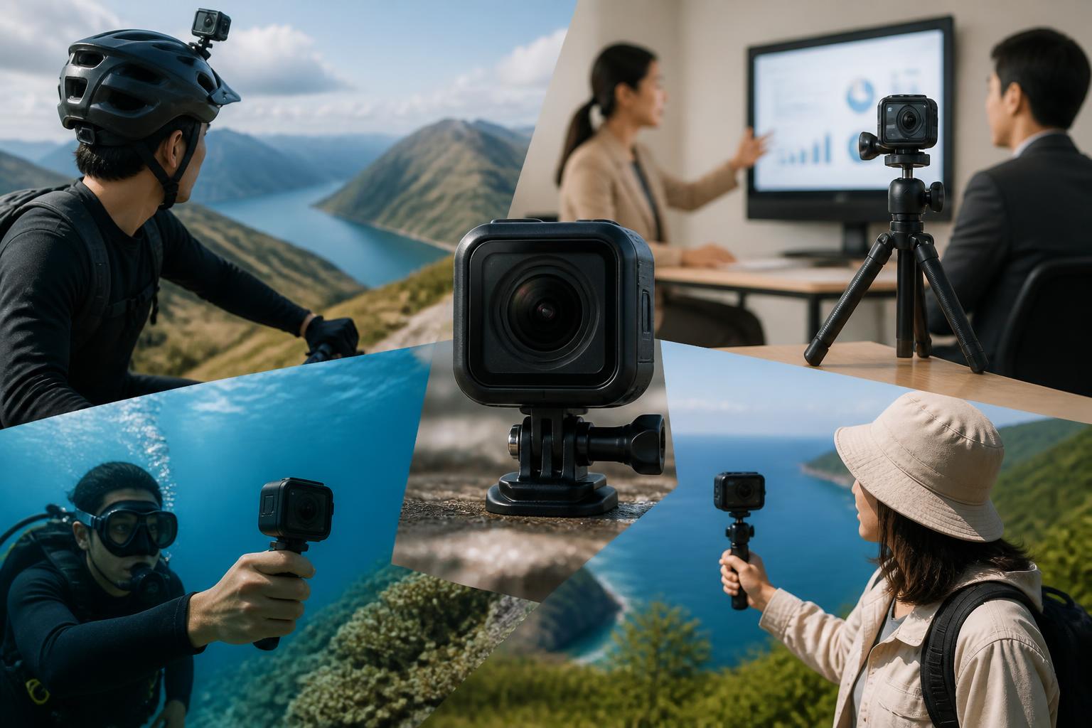ビジネス・クリエイティブ現場におけるGoPro MISSION 1の活用シーン