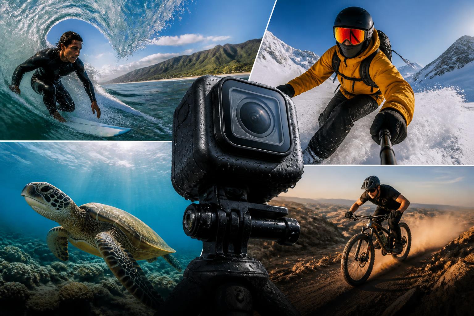 GoPro MISSION 1が真価を発揮する多彩な撮影シーン