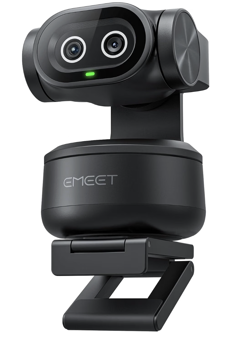 eMeet PIXY デュアルカメラ搭載 4K AI自動追跡 PTZカメラ PDAF高速