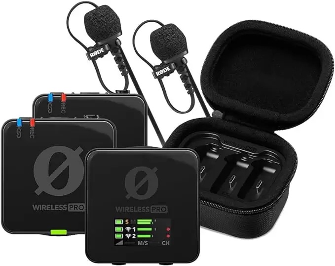 【大幅値下げ！】RODE Wireless PRO 32bit float デュアルチャンネルマイクシステムのレンタル料金が4,900円→3,500円に！