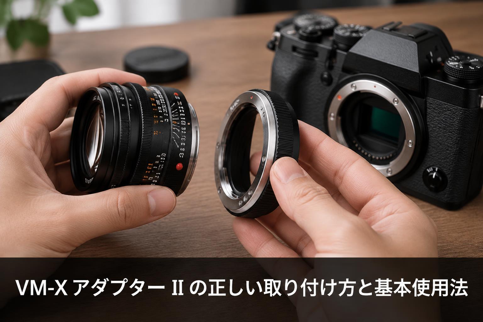 ライカMレンズを富士フイルムXで使うVM-XアダプターⅡの使用法 | PANDA