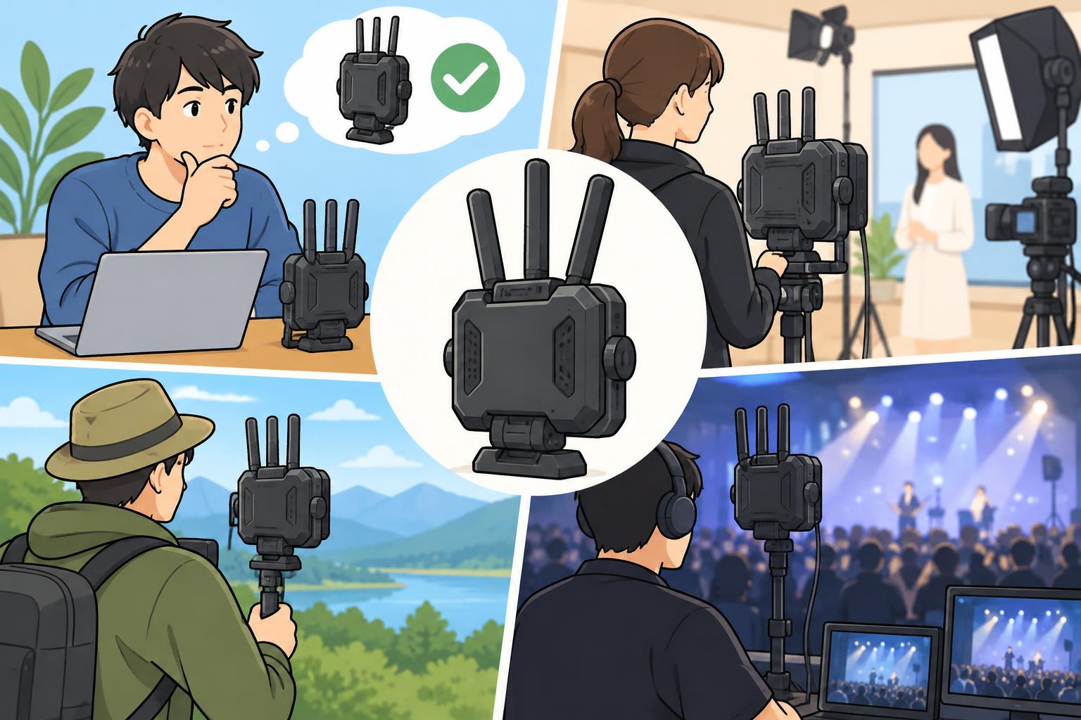 パンダスタジオでレンタルできるCyborg 15の具体的な4つの活用例