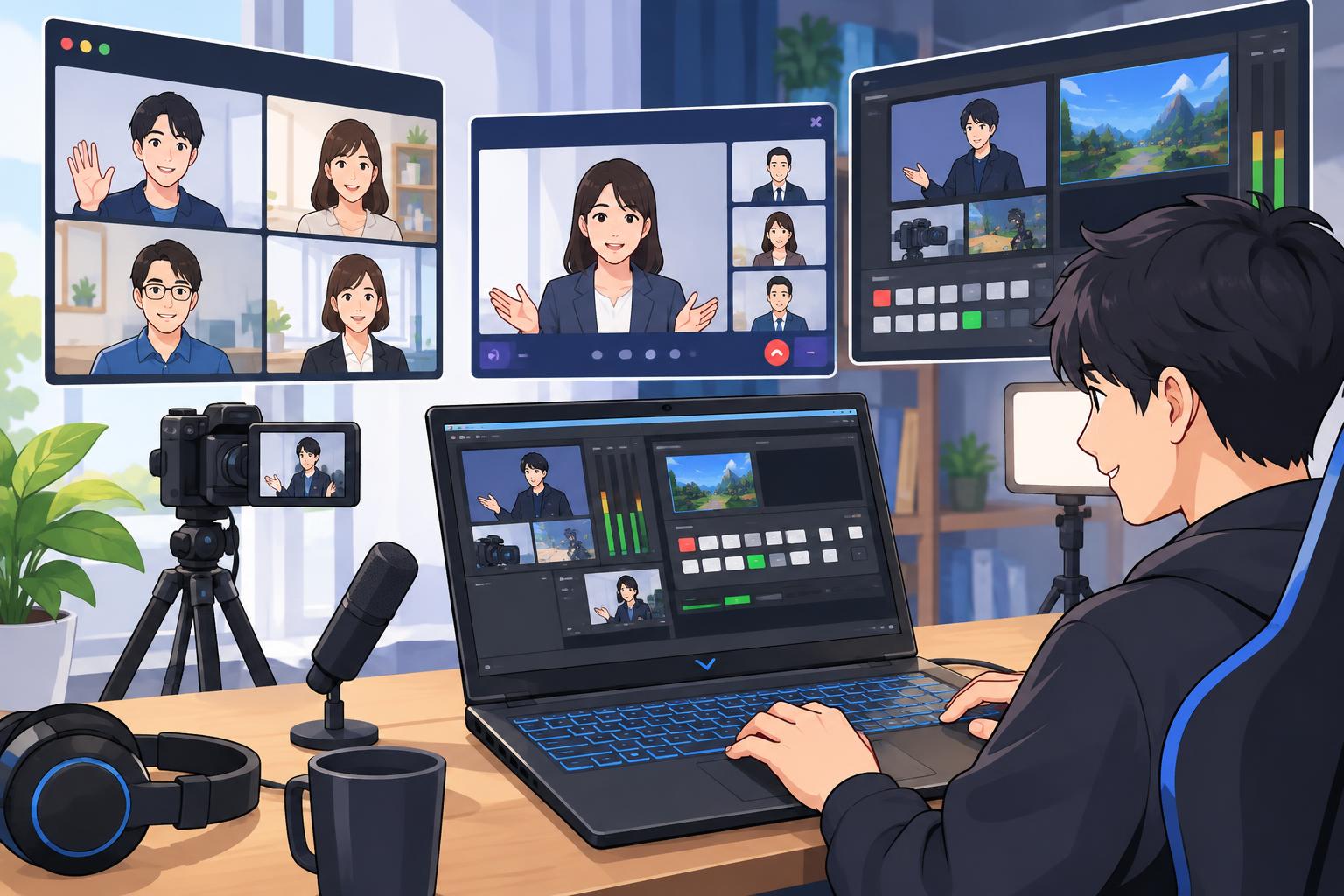 Zoom・Microsoft Teams・ATEM Software Controlの利用シーン