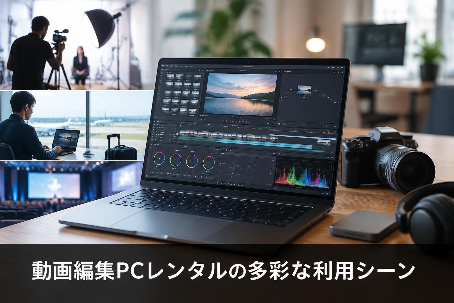 DaVinci Resolveを使った動画編集PCレンタルの利用シーン