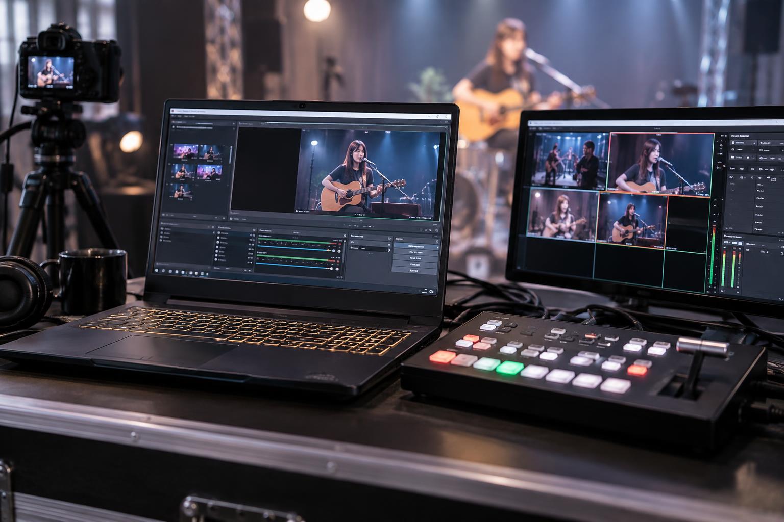 OBS Studio・ATEM Software Controlを使ったライブ配信の設定方法