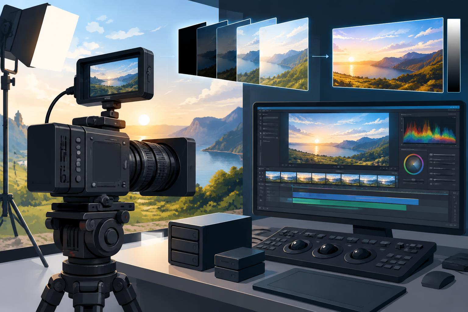 Blackmagic RAWとHDRを活用する撮影・編集環境